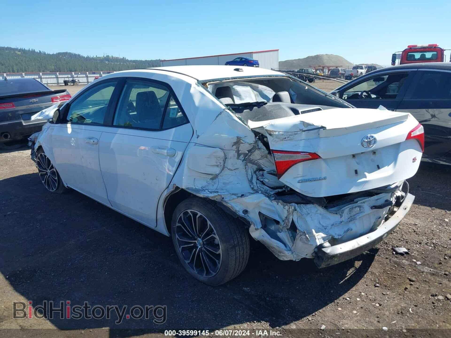 2014 TOYOTA COROLLA - VIN: 2T1BURHE3EC143751 - Фото 3