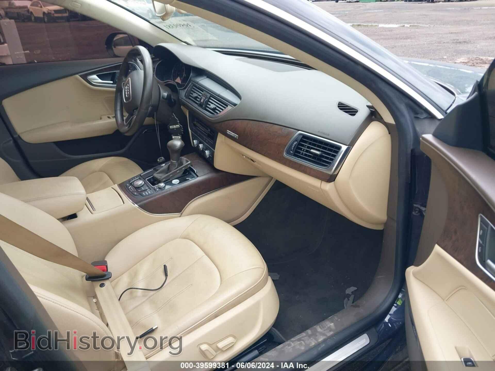 2013 AUDI A7 - VIN: WAUYGAFC8DN136419 - Фото 5