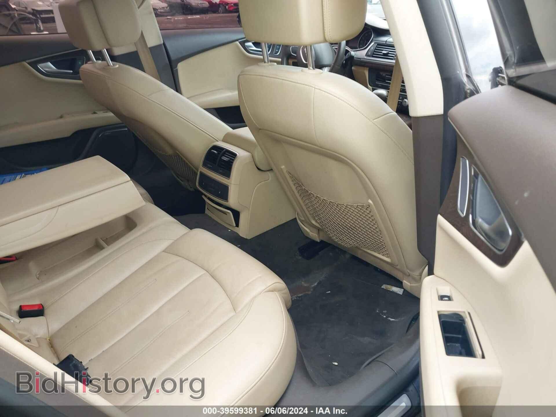 2013 AUDI A7 - VIN: WAUYGAFC8DN136419 - Фото 8