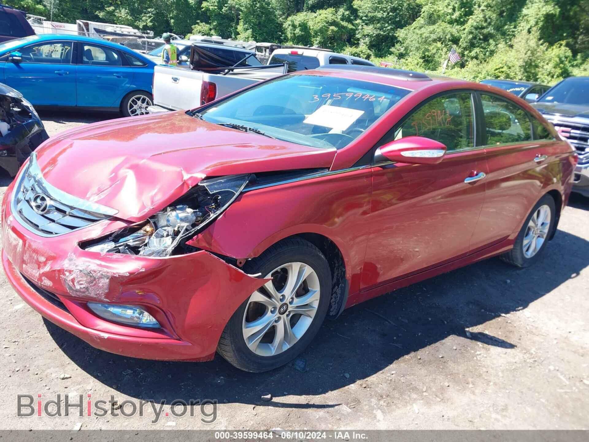 2013 HYUNDAI SONATA - VIN: 5NPEC4AC4DH774645 - Фото 2