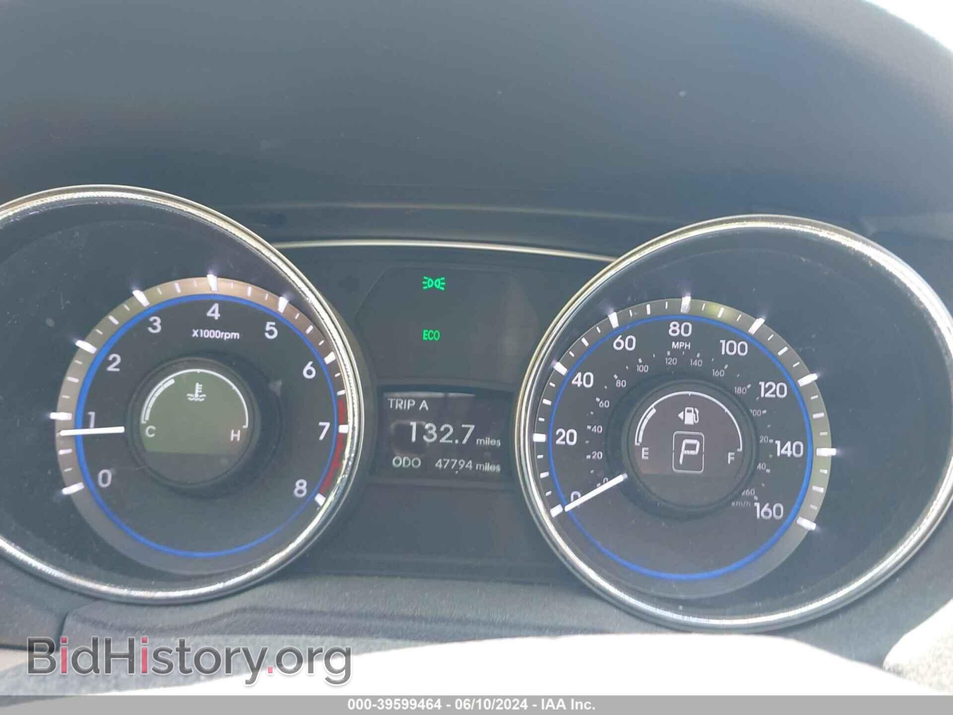 2013 HYUNDAI SONATA - VIN: 5NPEC4AC4DH774645 - Фото 7