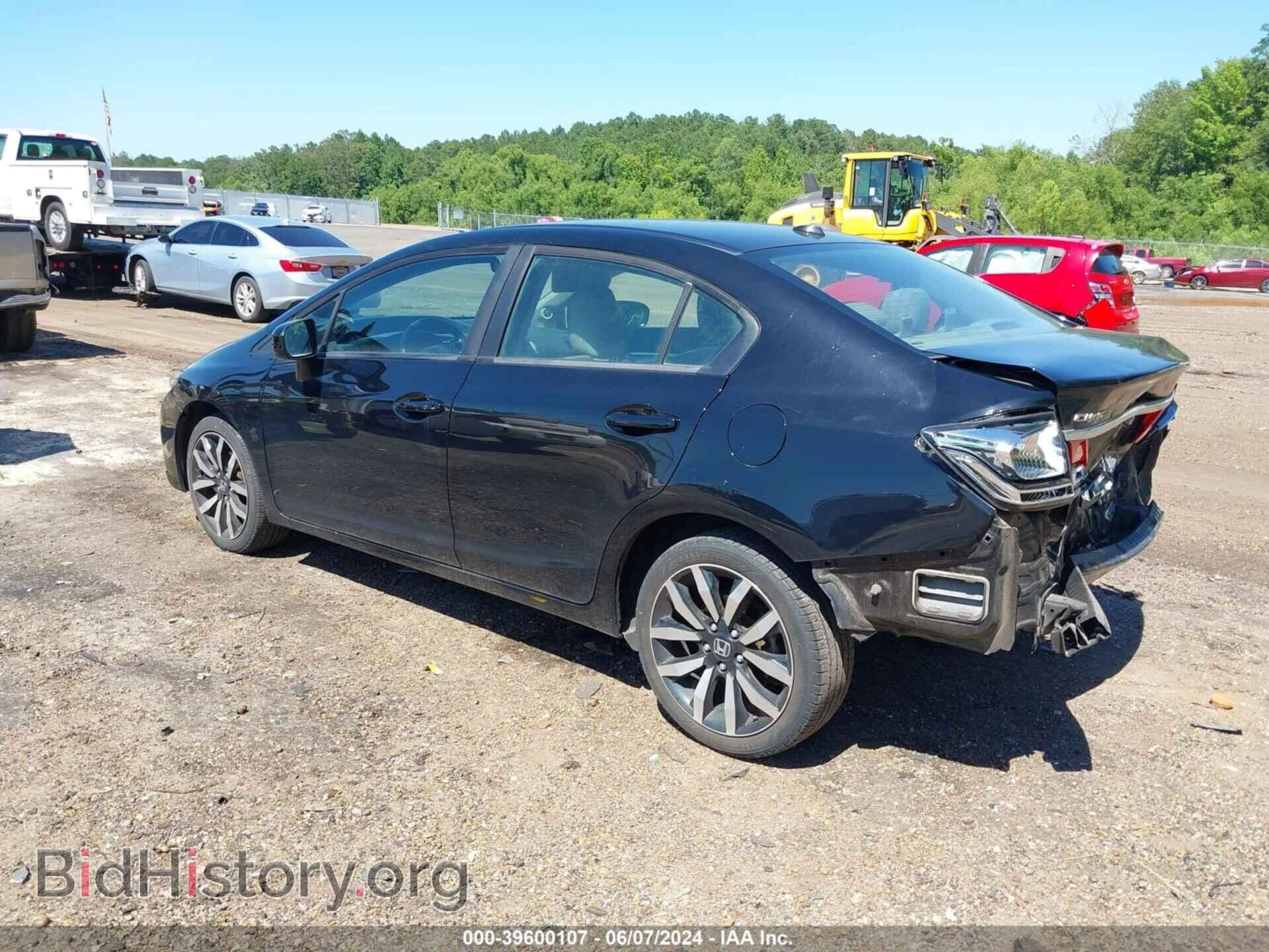 2015 HONDA CIVIC - VIN: 19XFB2F92FE065616 - Фото 3