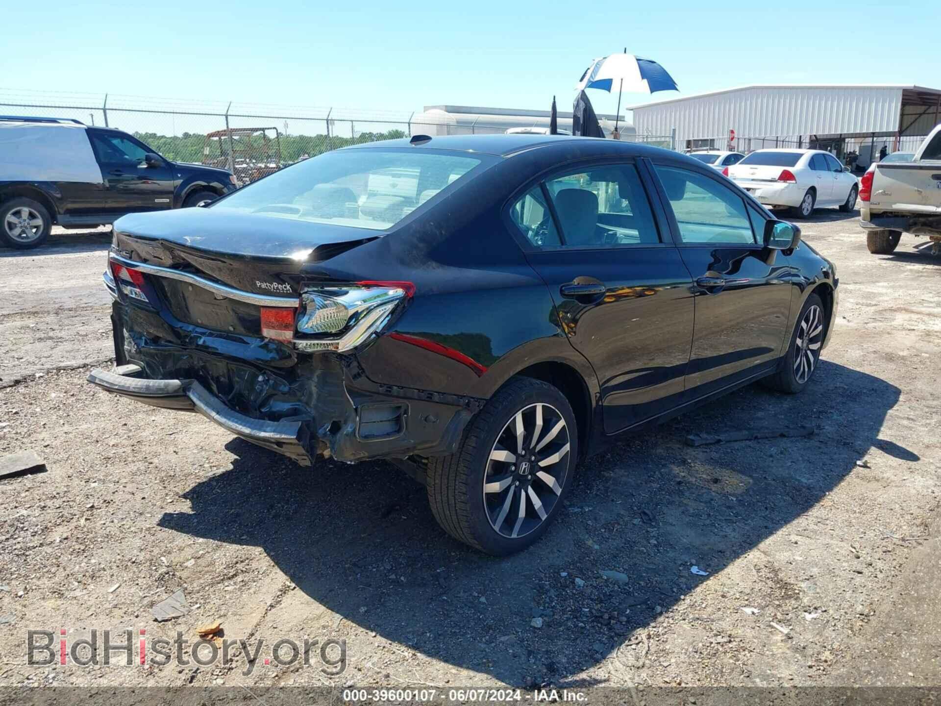 2015 HONDA CIVIC - VIN: 19XFB2F92FE065616 - Фото 4