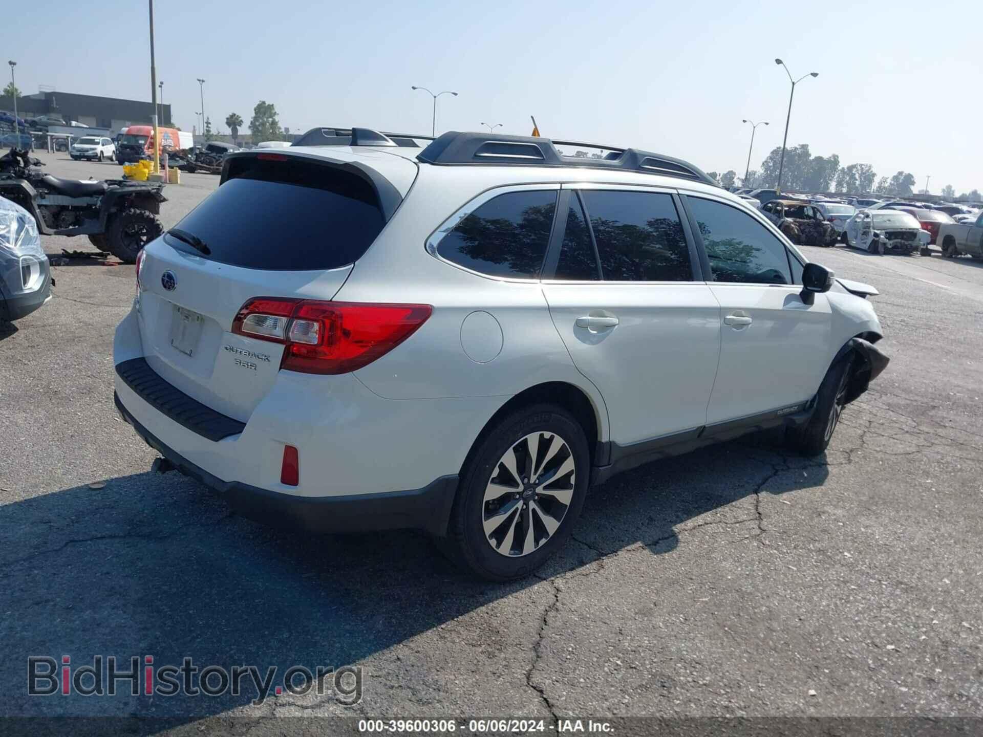 2016 SUBARU OUTBACK - VIN: 4S4BSENC9G3218798 - Фото 4