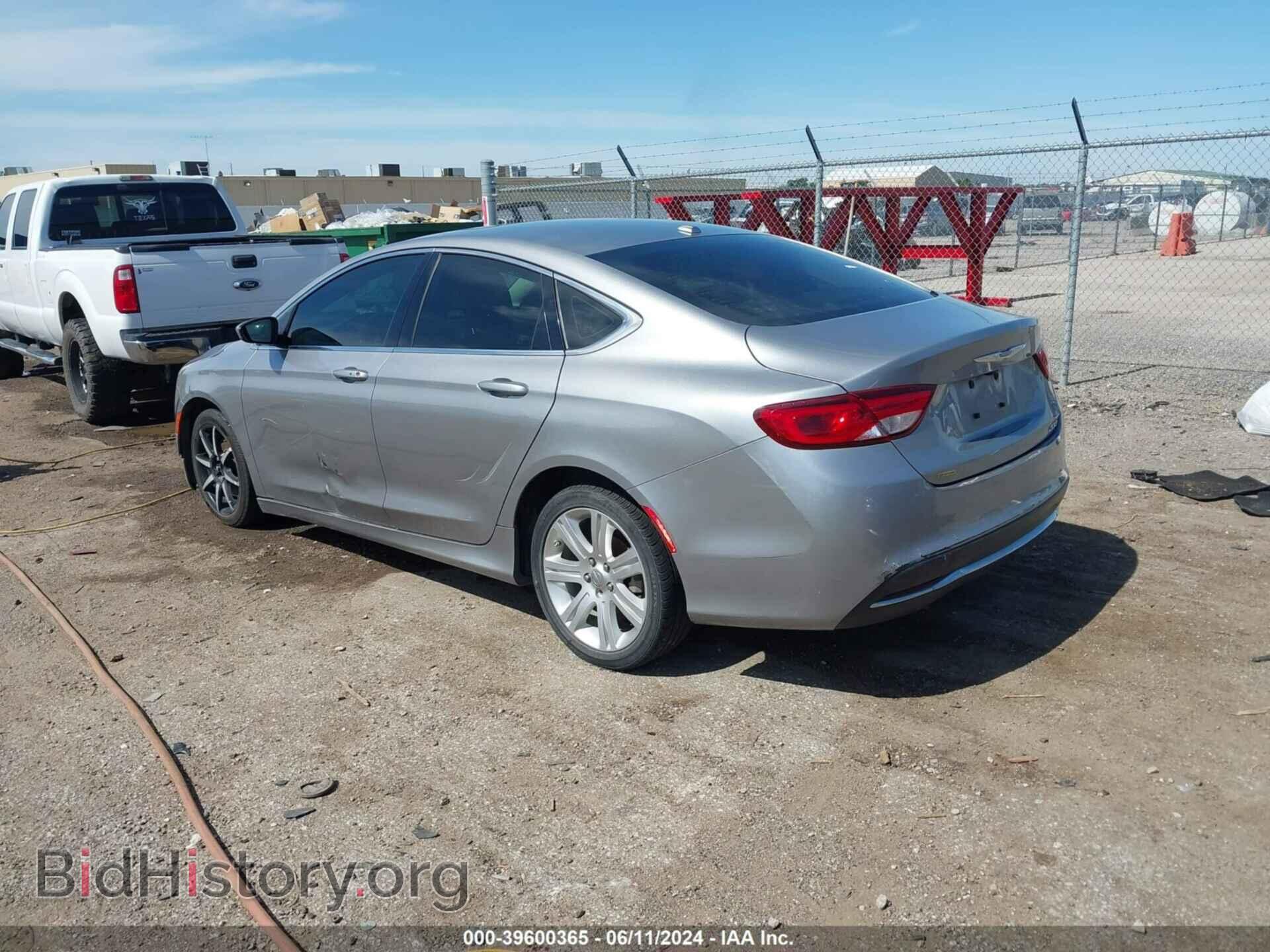 2015 CHRYSLER 200 - VIN: 1C3CCCAB9FN733900 - Фото 3