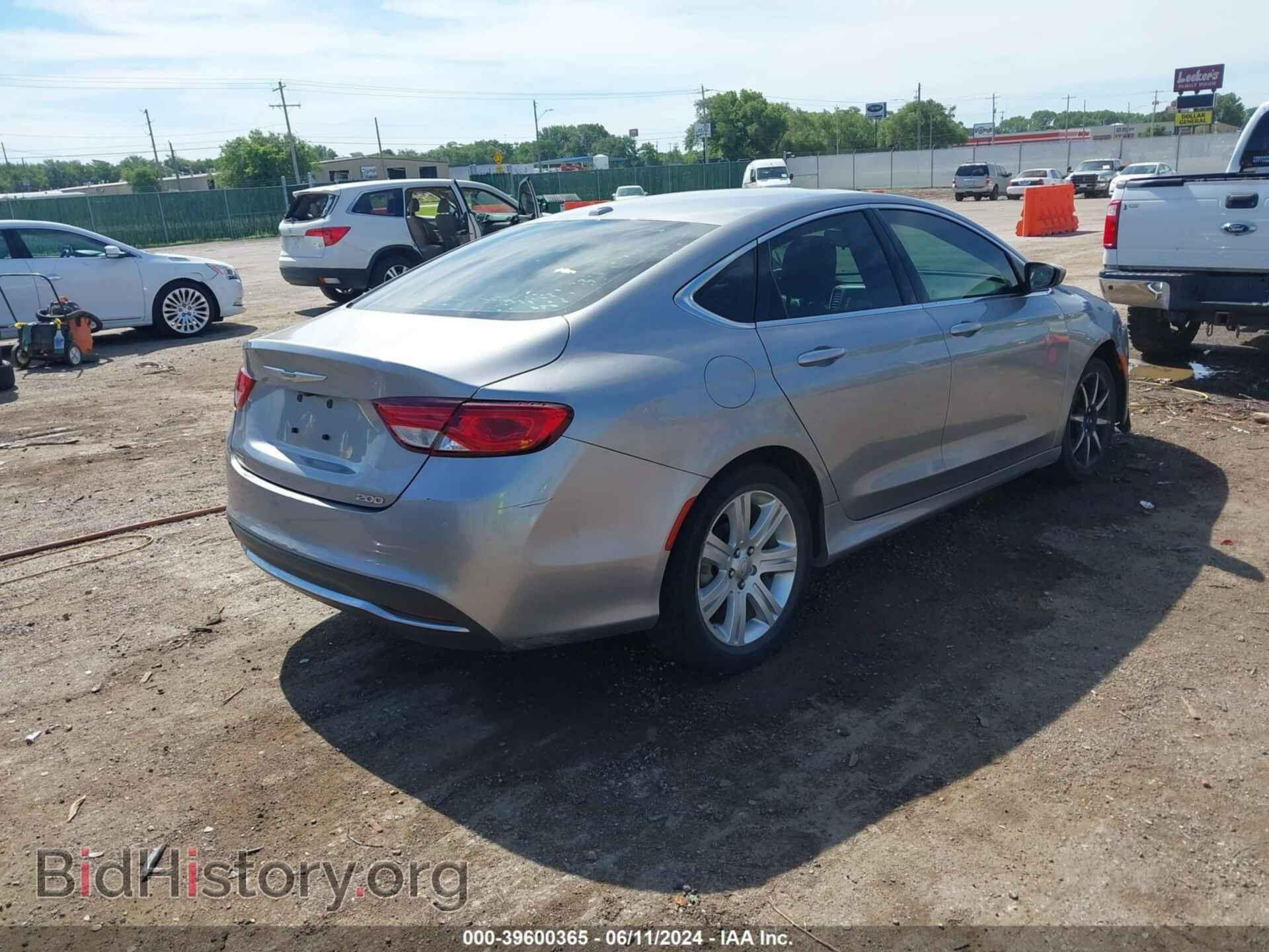 2015 CHRYSLER 200 - VIN: 1C3CCCAB9FN733900 - Фото 4