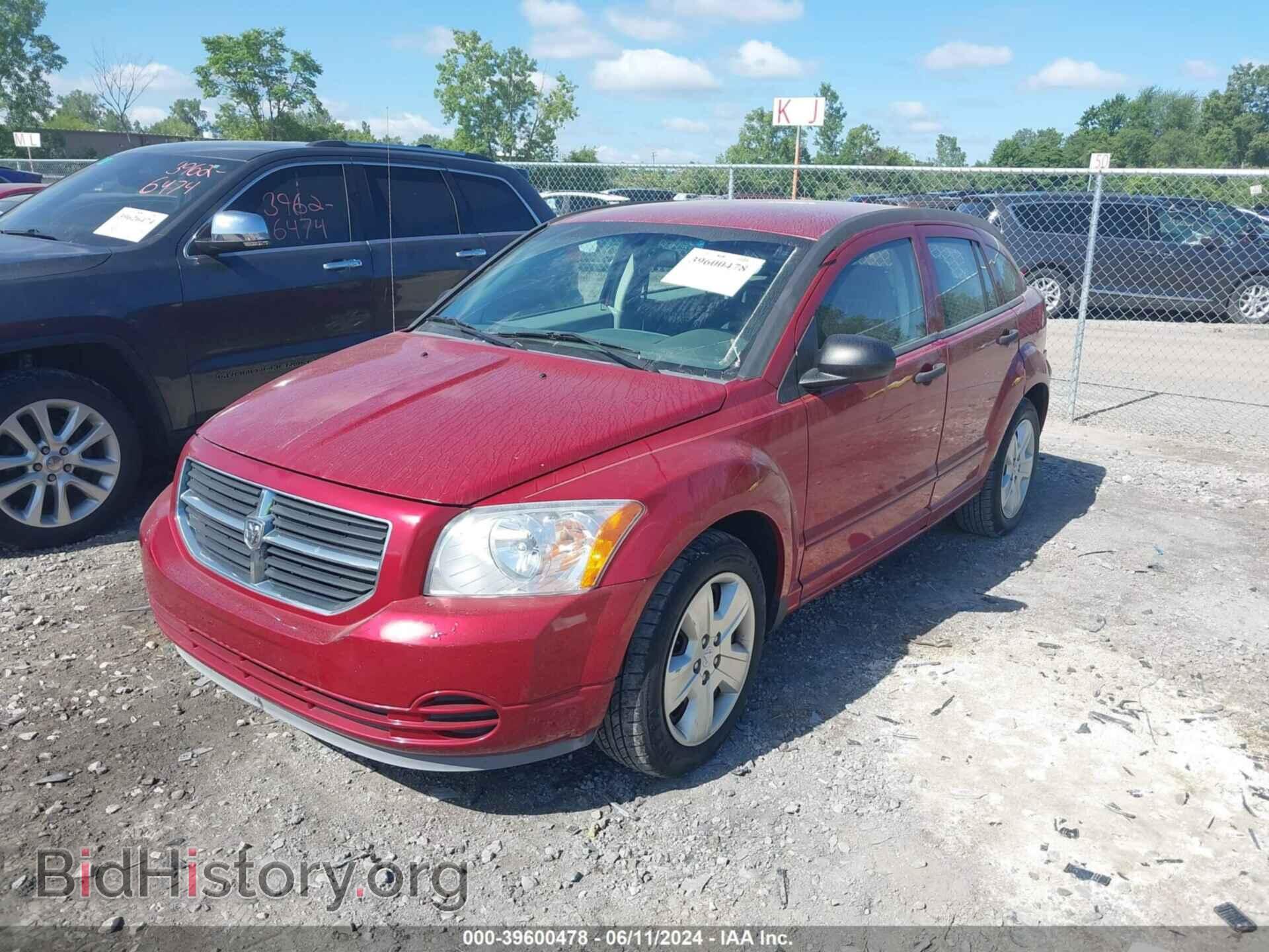 2007 DODGE CALIBER - VIN: 1B3HB48B77D560094 - Фото 2