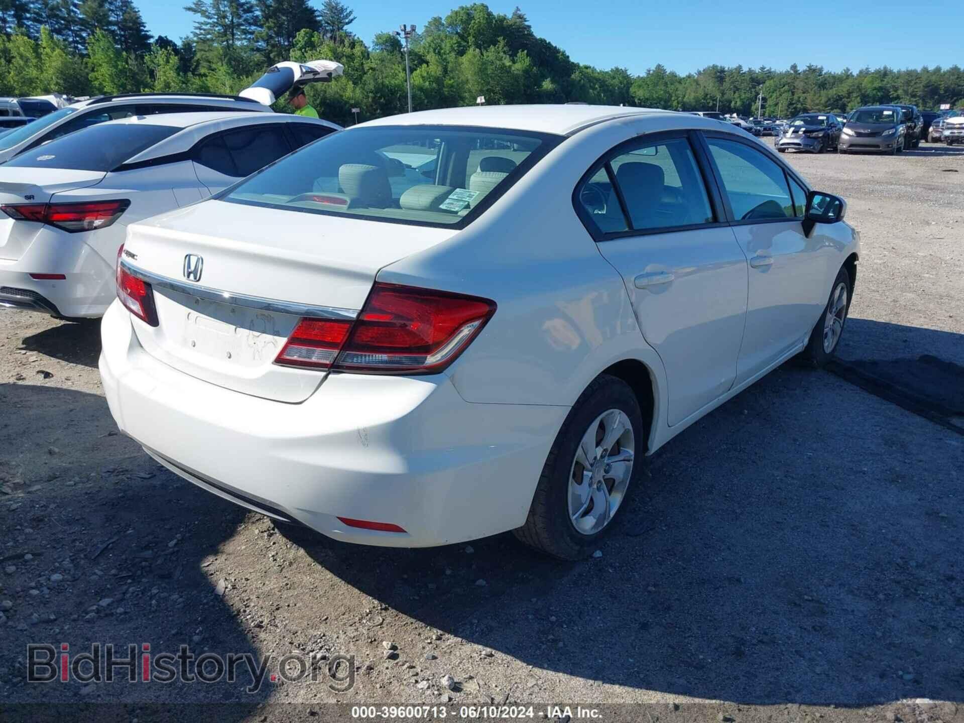 2014 HONDA CIVIC - VIN: 2HGFB2F57EH513995 - Фото 4