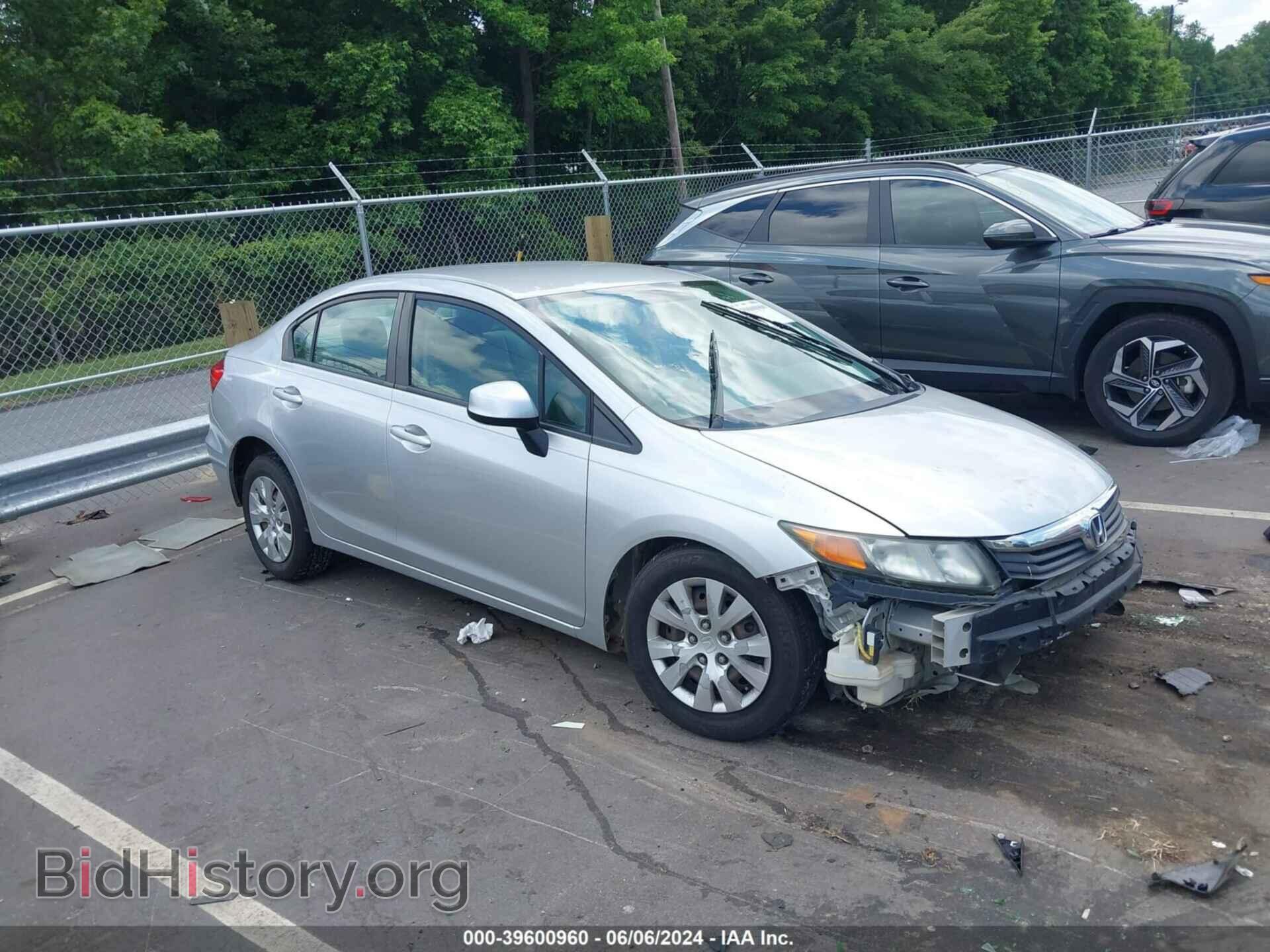 Photo 19XFB2F52CE079783 - HONDA CIVIC 2012