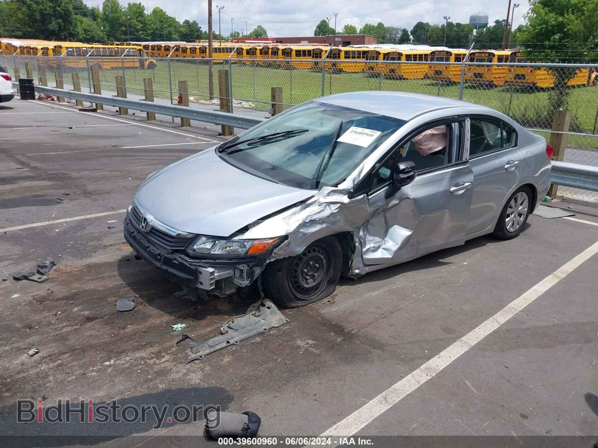 2012 HONDA CIVIC - VIN: 19XFB2F52CE079783 - Photo 2
