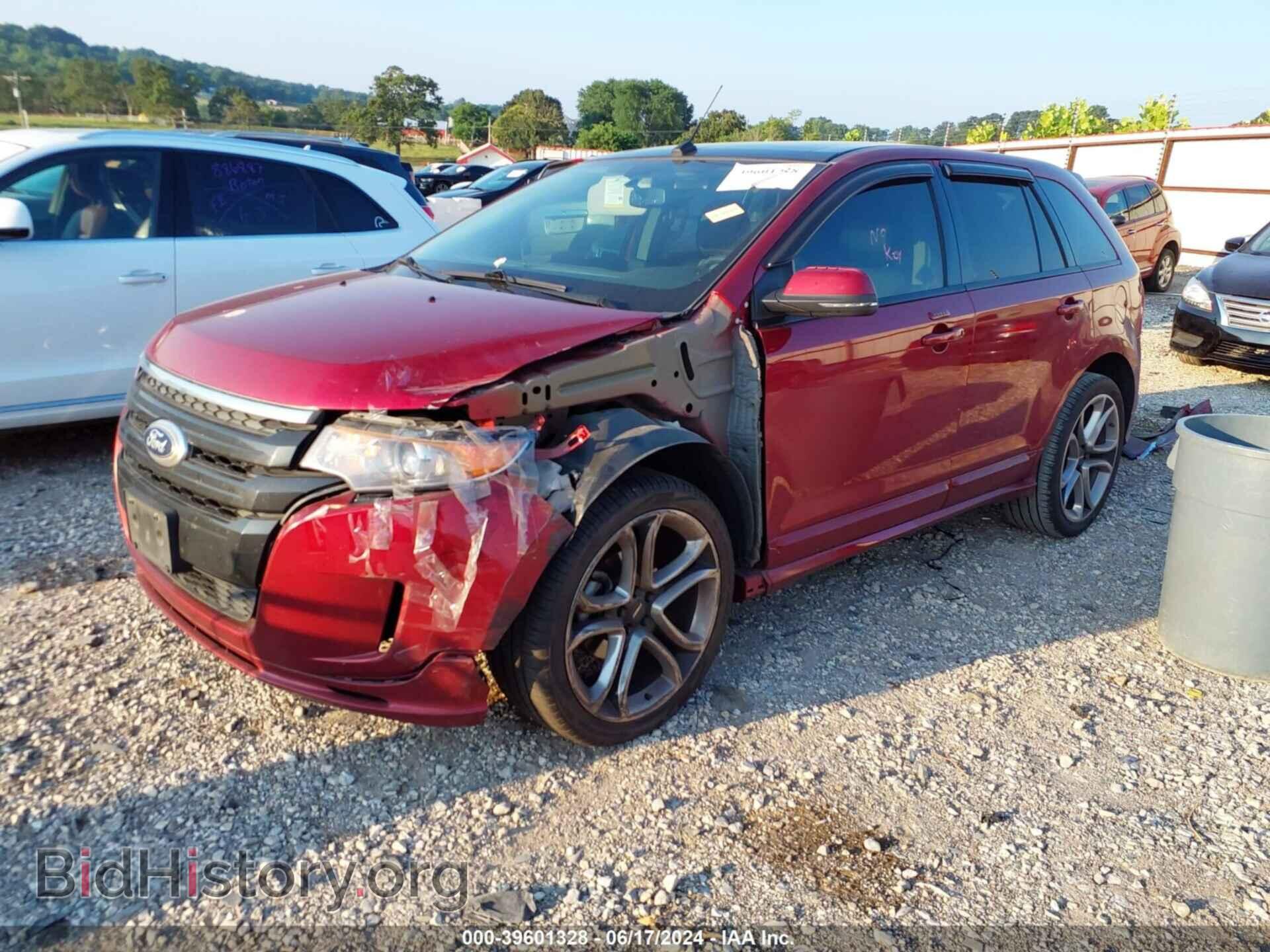 2014 FORD EDGE - VIN: 2FMDK3AK2EBB17867 - Photo 2