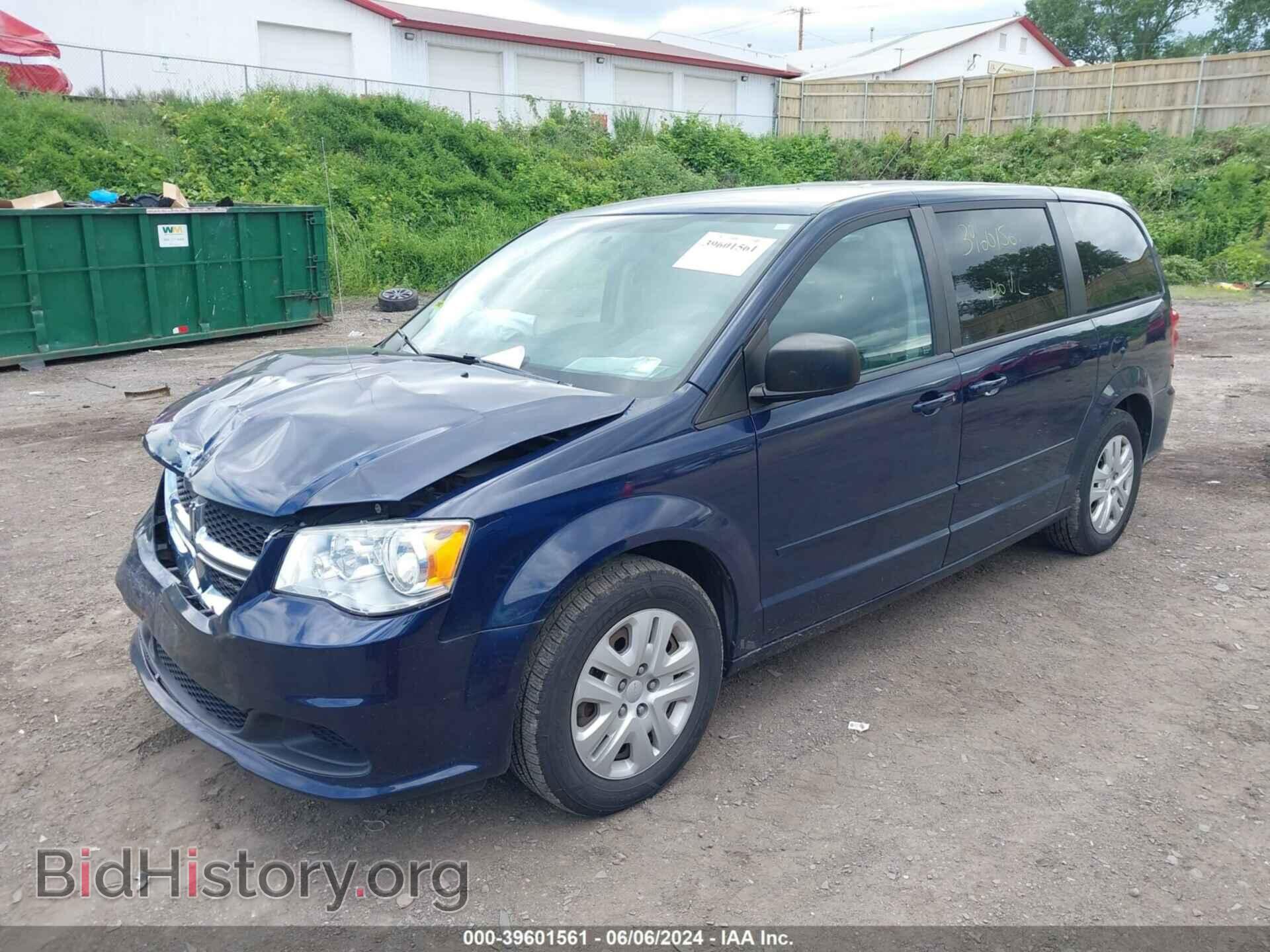2016 DODGE GRAND CARAVAN - VIN: 2C4RDGBG8GR101866 - Фото 2