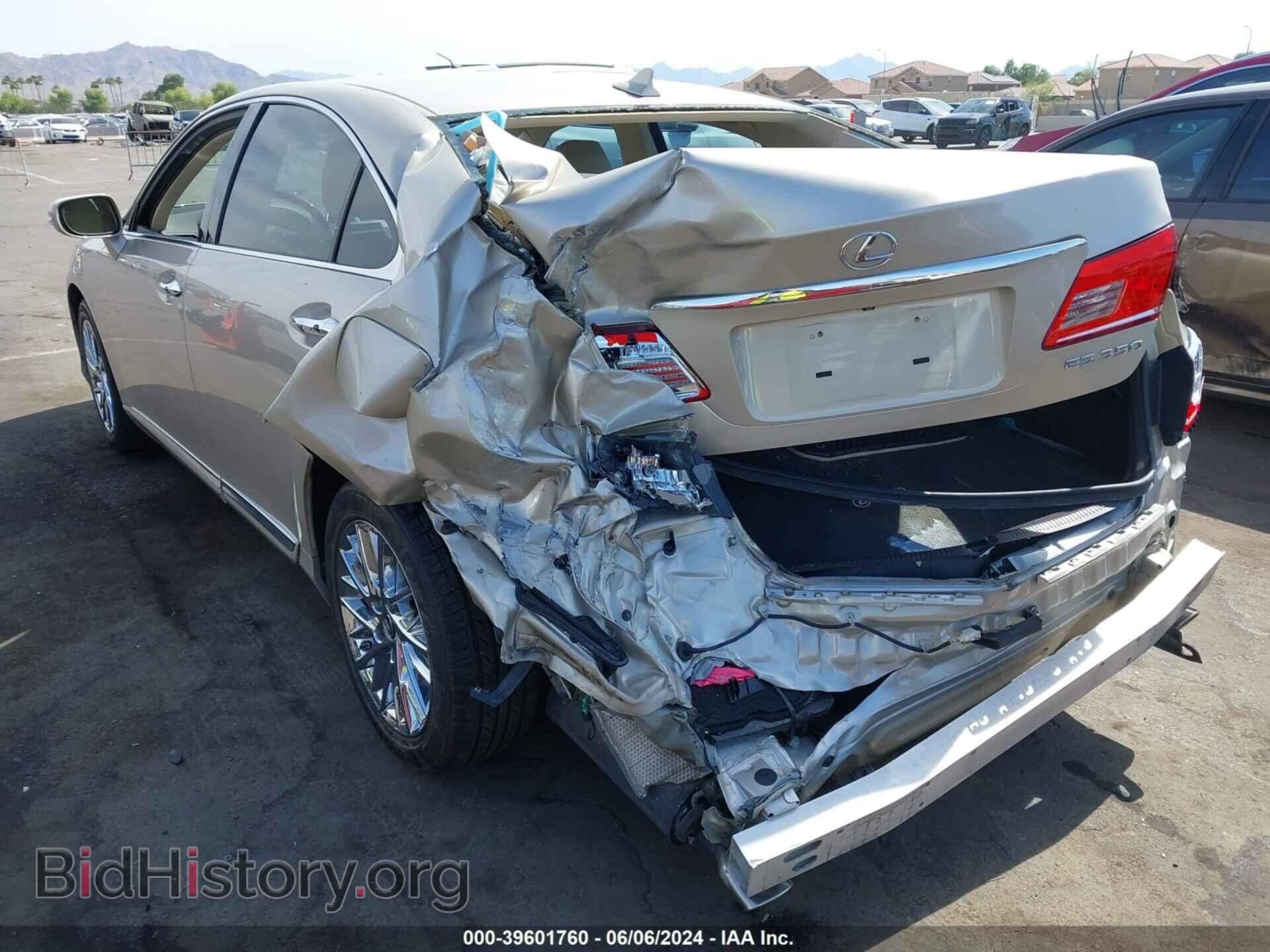 2011 LEXUS ES 350 - VIN: JTHBK1EG9B2452937 - Фото 6