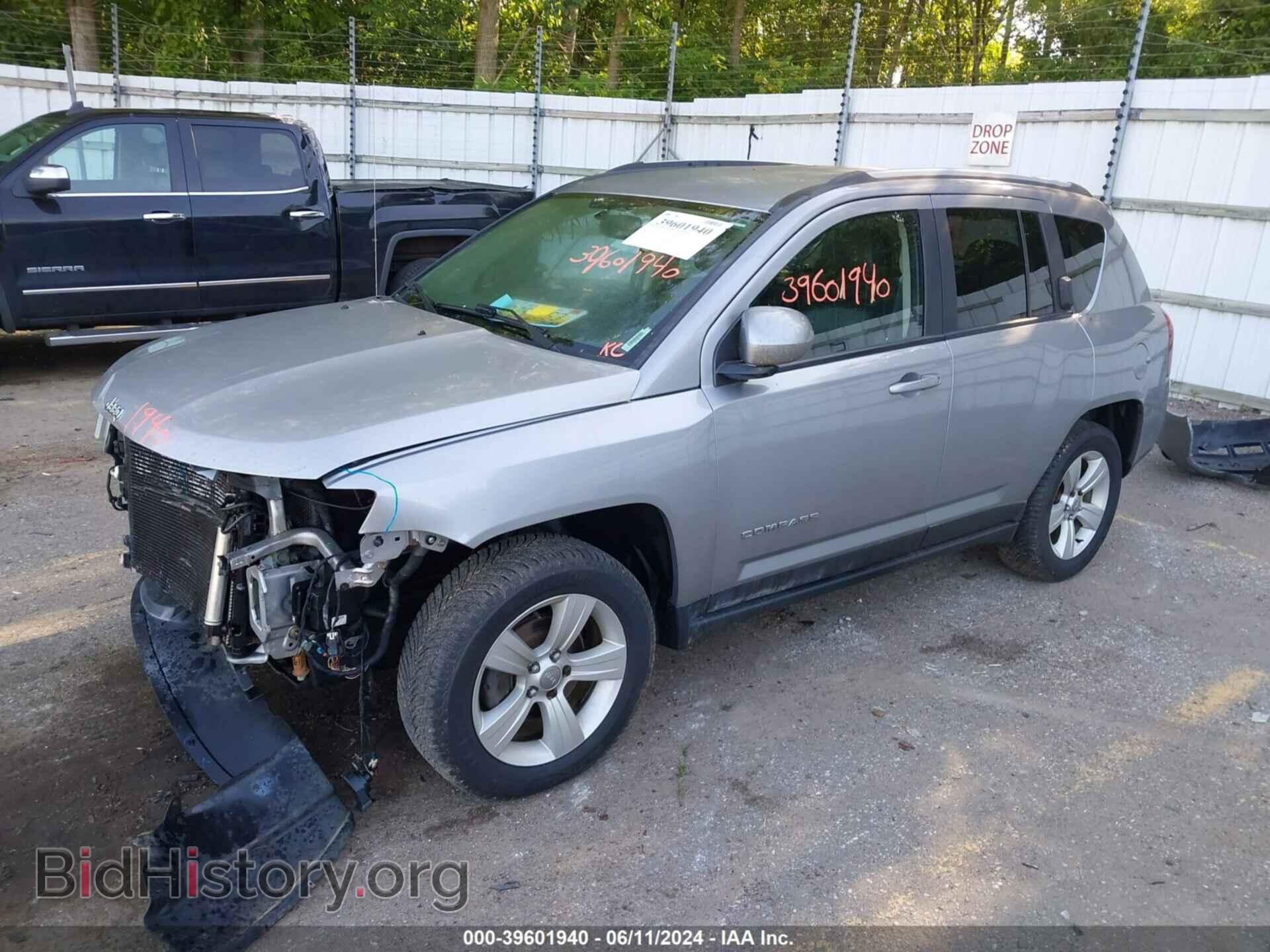 2017 JEEP COMPASS - VIN: 1C4NJDEB6HD154317 - Фото 2