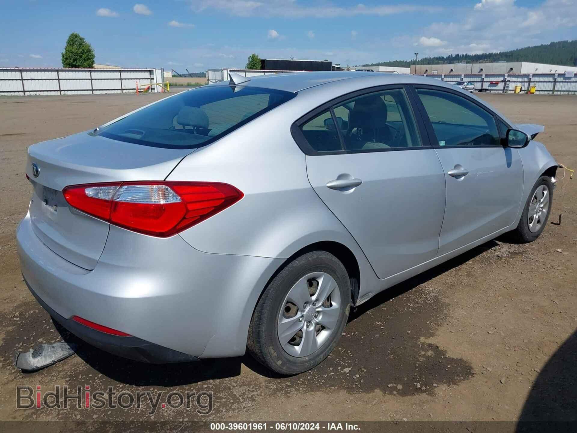 2016 KIA FORTE - VIN: KNAFK4A69G5565193 - Фото 4