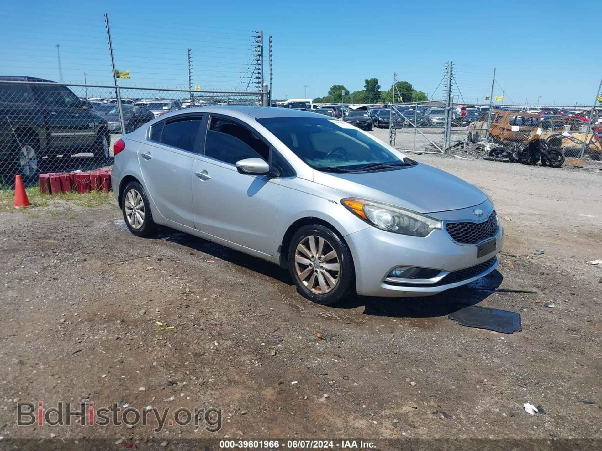 Photo KNAFX4A83E5053834 - KIA FORTE 2014