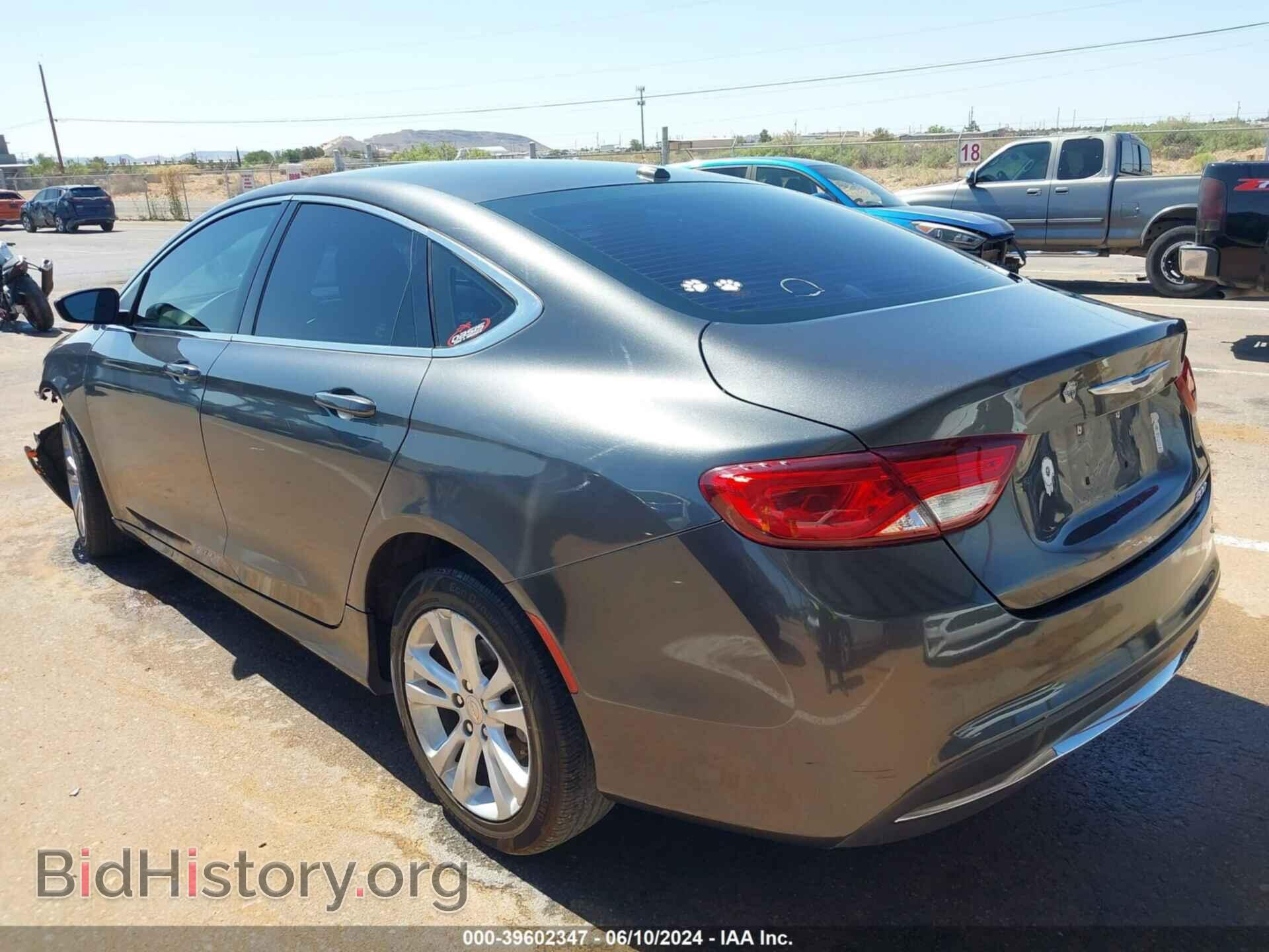 2015 CHRYSLER 200 - VIN: 1C3CCCAB6FN664356 - Фото 3