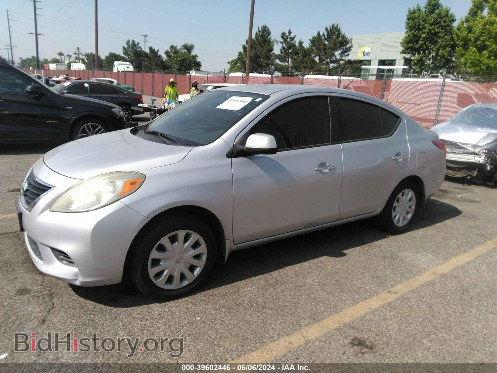 2012 NISSAN VERSA - VIN: 3N1CN7AP2CL874914 - Фото 2