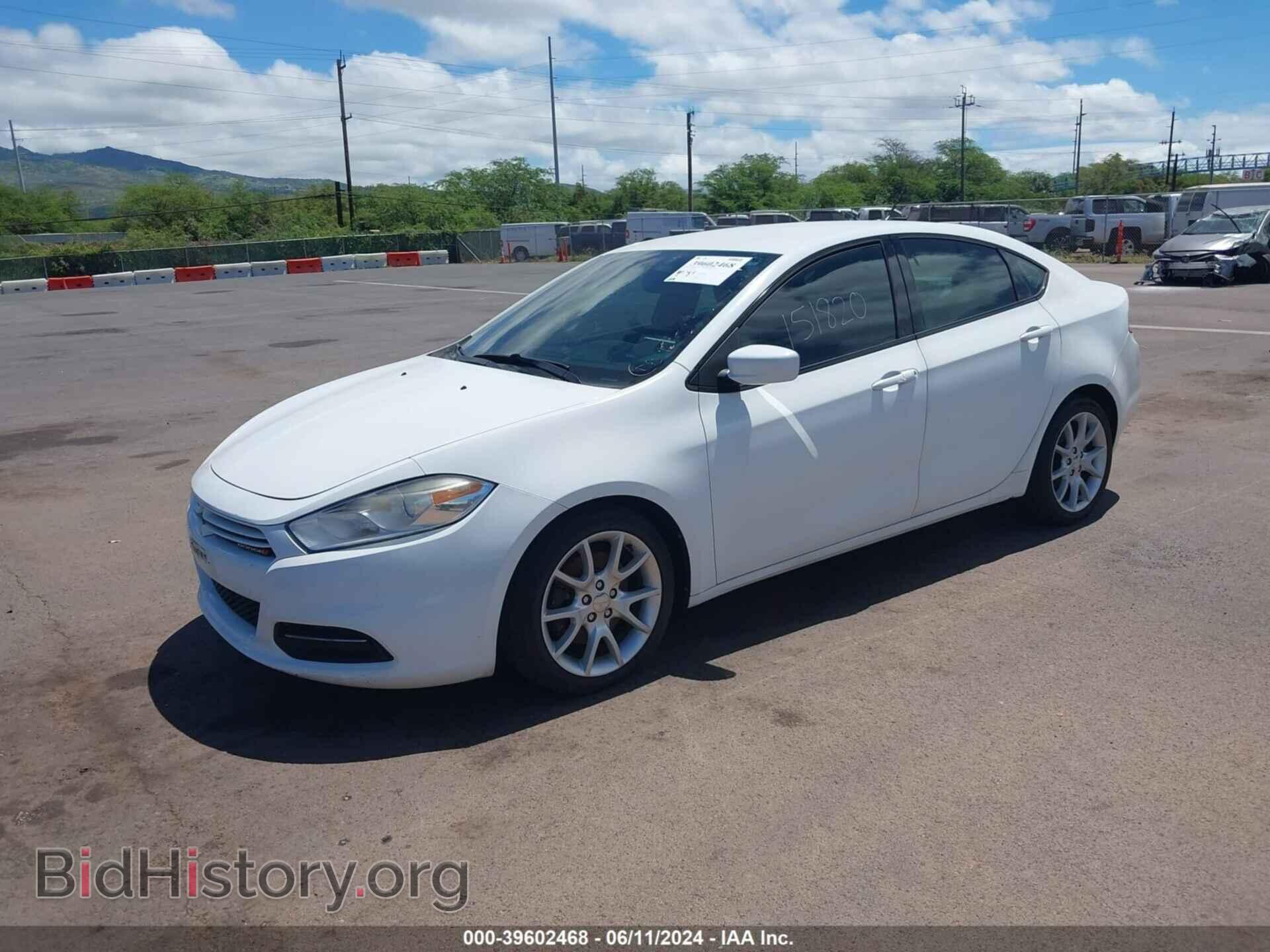 2013 DODGE DART - VIN: 1C3CDFBA5DD151820 - Photo 2