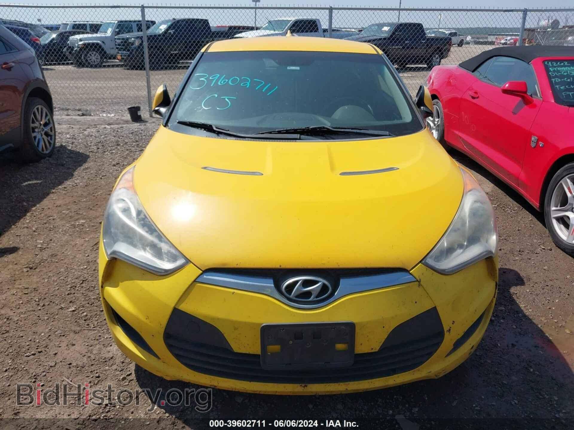 2012 HYUNDAI VELOSTER - VIN: KMHTC6AD4CU026604 - Фото 6