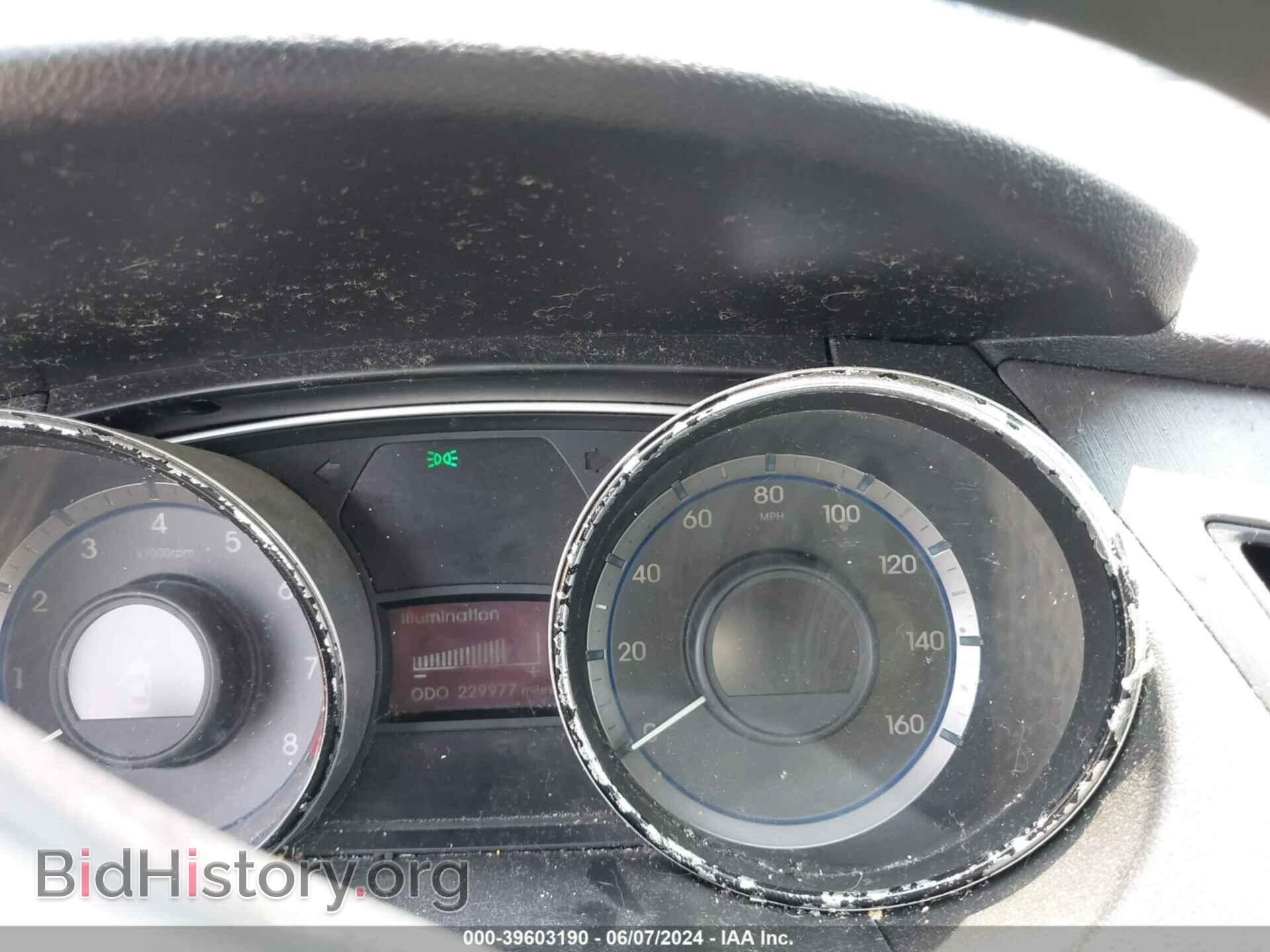 2014 HYUNDAI SONATA - VIN: 5NPEB4AC2EH863019 - Фото 7