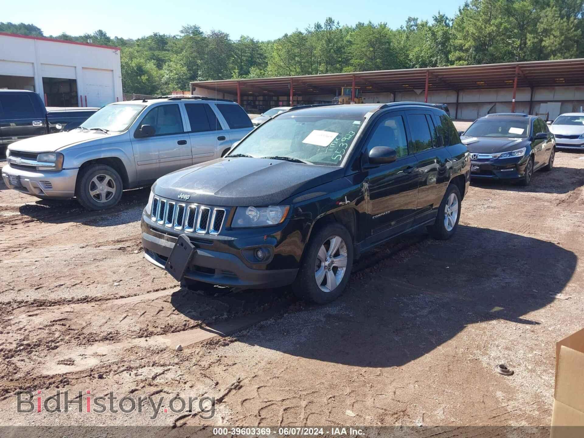 2016 JEEP COMPASS - VIN: 1C4NJCBA9GD553923 - Фото 2