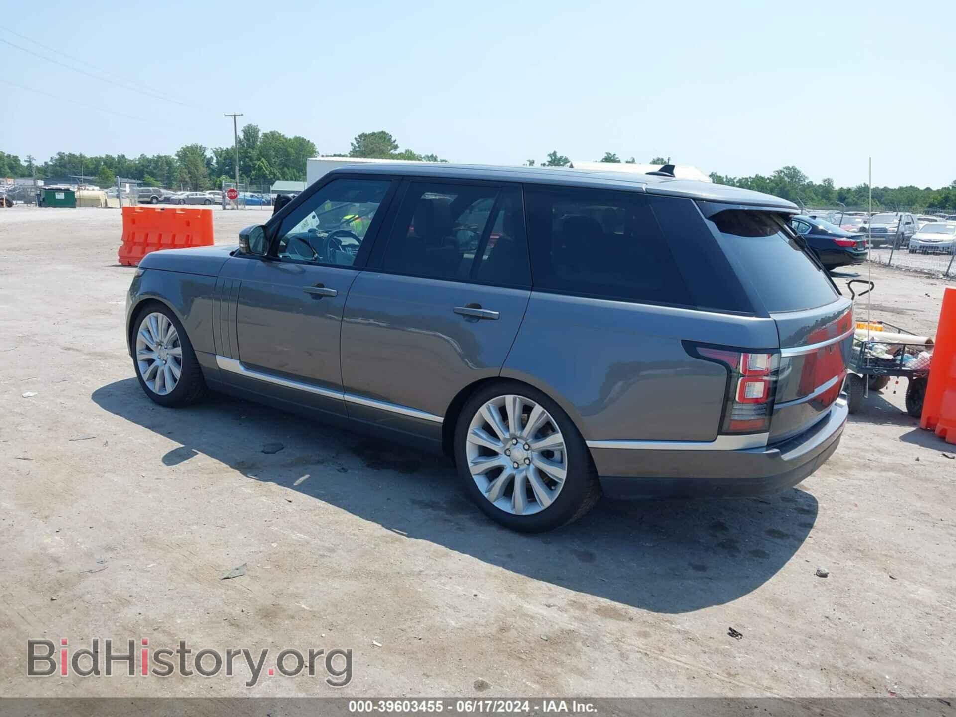2016 LAND ROVER RANGE ROVER - VIN: SALGS2EF6GA306067 - Фото 3