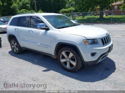 2014 Jeep GRAND CHEROKEE Limited, white — VIN 1C4RJFBG2EC102746, IAAI