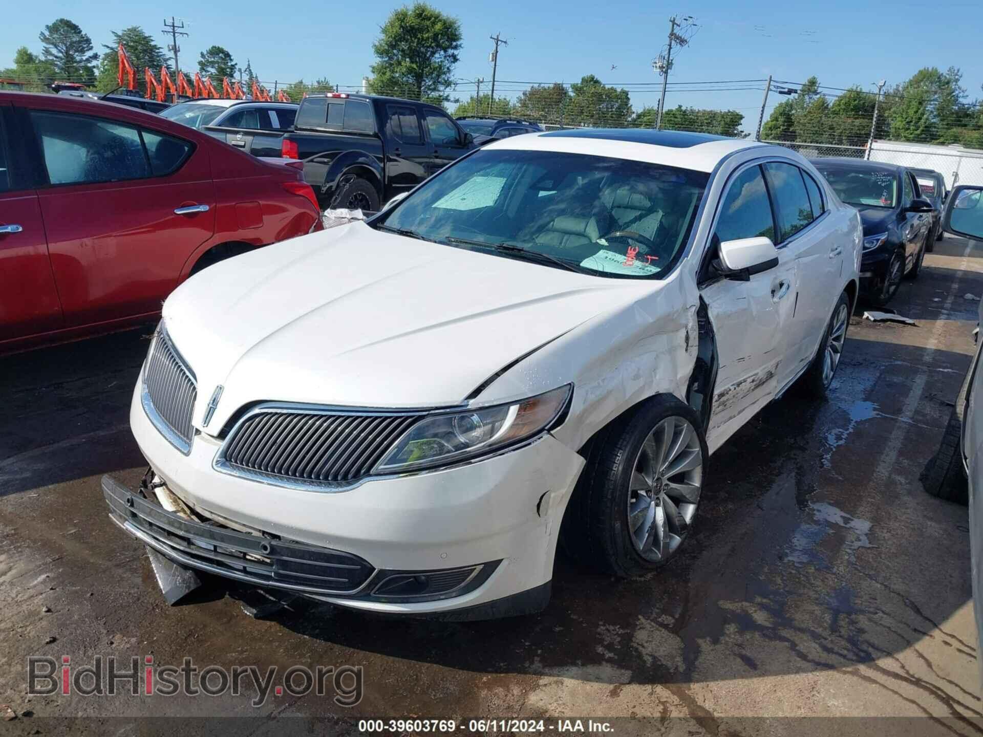 2013 LINCOLN MKS - VIN: 1LNHL9DK4DG612673 - Фото 2