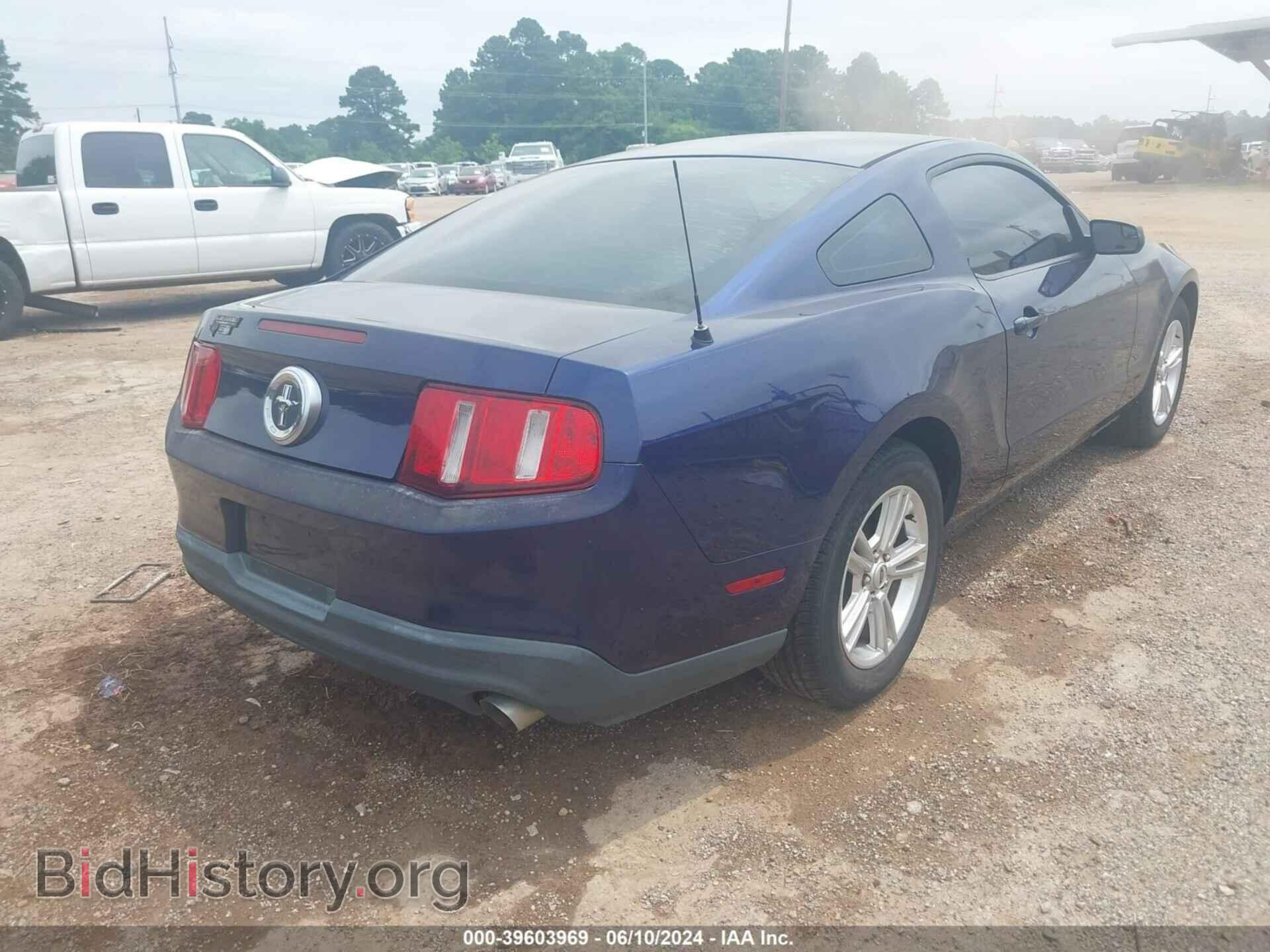 2012 FORD MUSTANG - VIN: 1ZVBP8AM3C5216529 - Фото 4