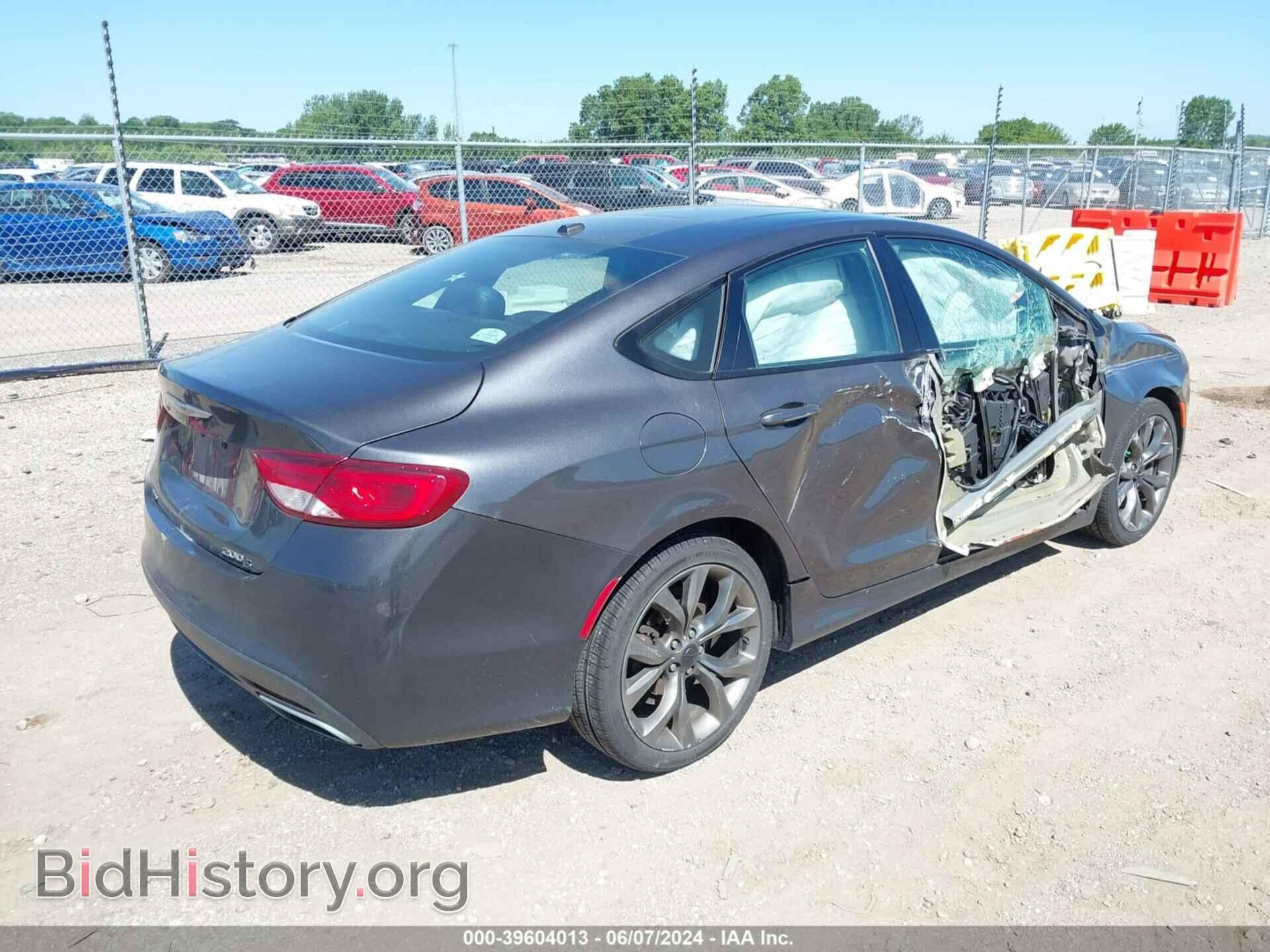 2015 CHRYSLER 200 - VIN: 1C3CCCDG9FN636476 - Photo 4