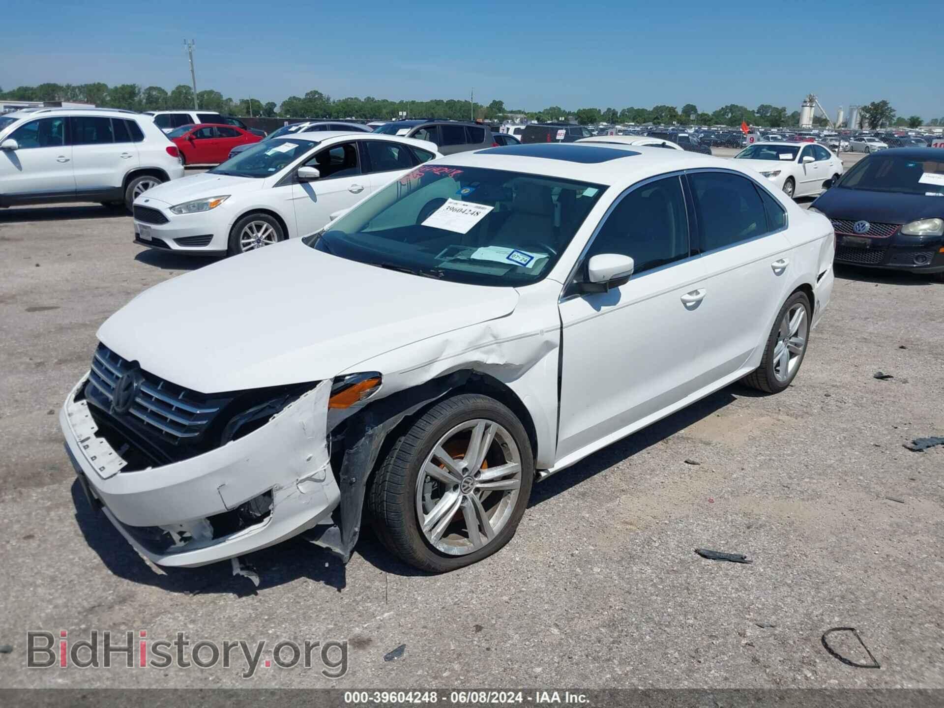 2014 VOLKSWAGEN PASSAT - VIN: 1VWBN7A35EC044896 - Фото 2