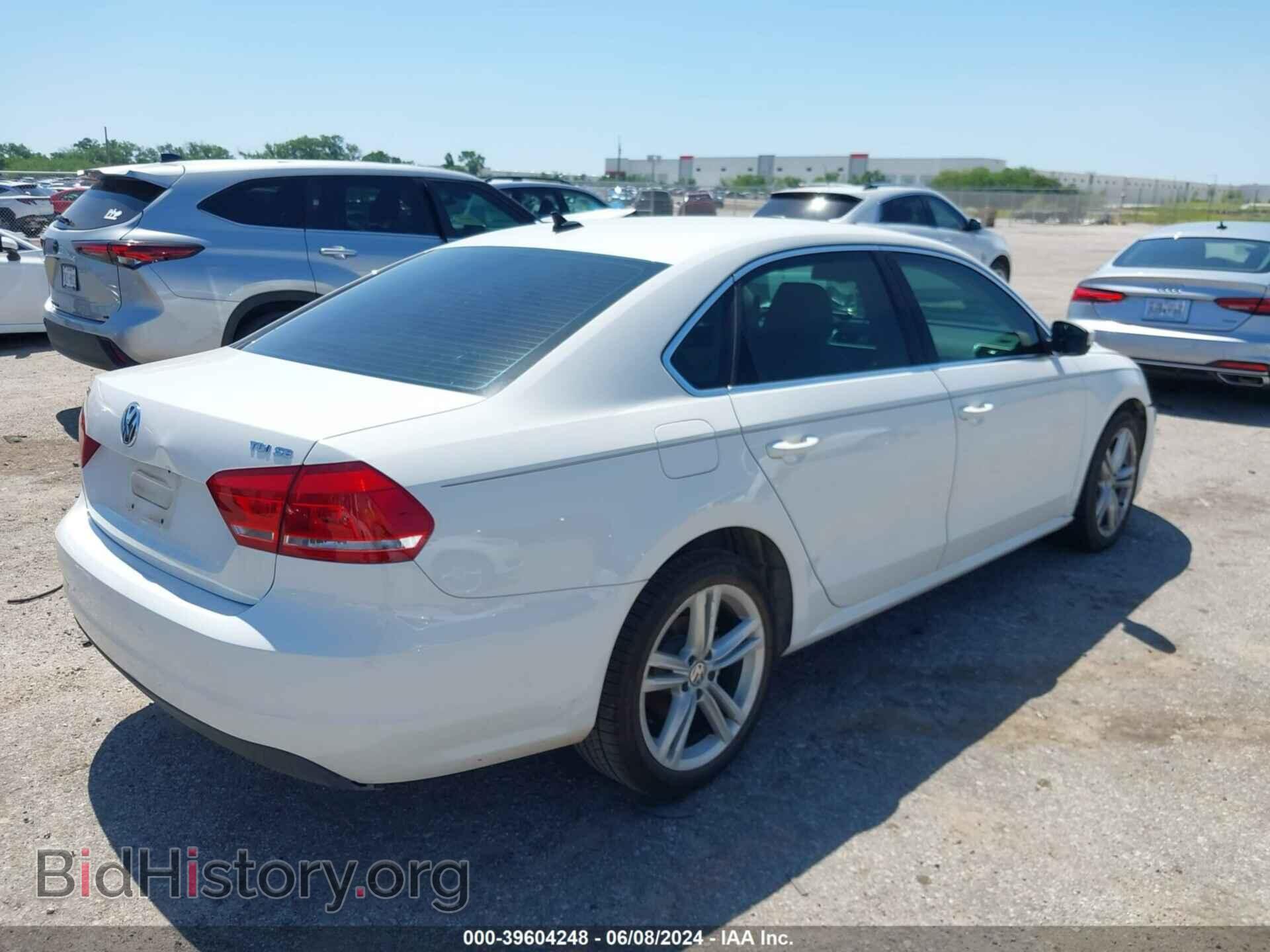 2014 VOLKSWAGEN PASSAT - VIN: 1VWBN7A35EC044896 - Фото 4