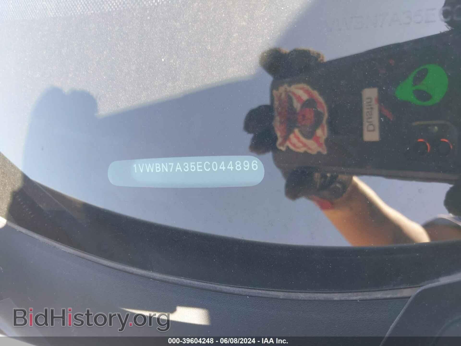 2014 VOLKSWAGEN PASSAT - VIN: 1VWBN7A35EC044896 - Фото 9