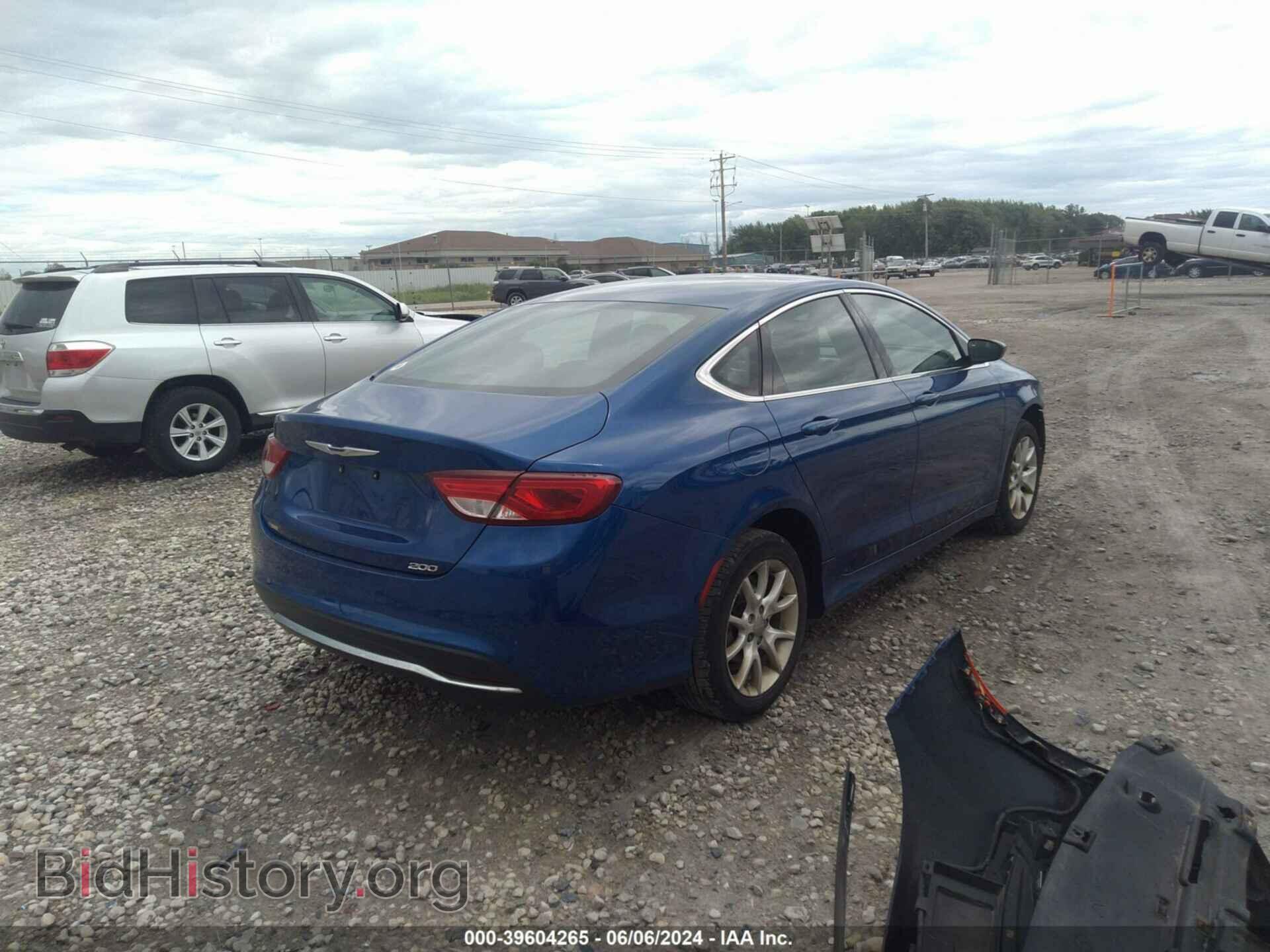 2015 CHRYSLER 200 - VIN: 1C3CCCAB4FN575532 - Фото 4