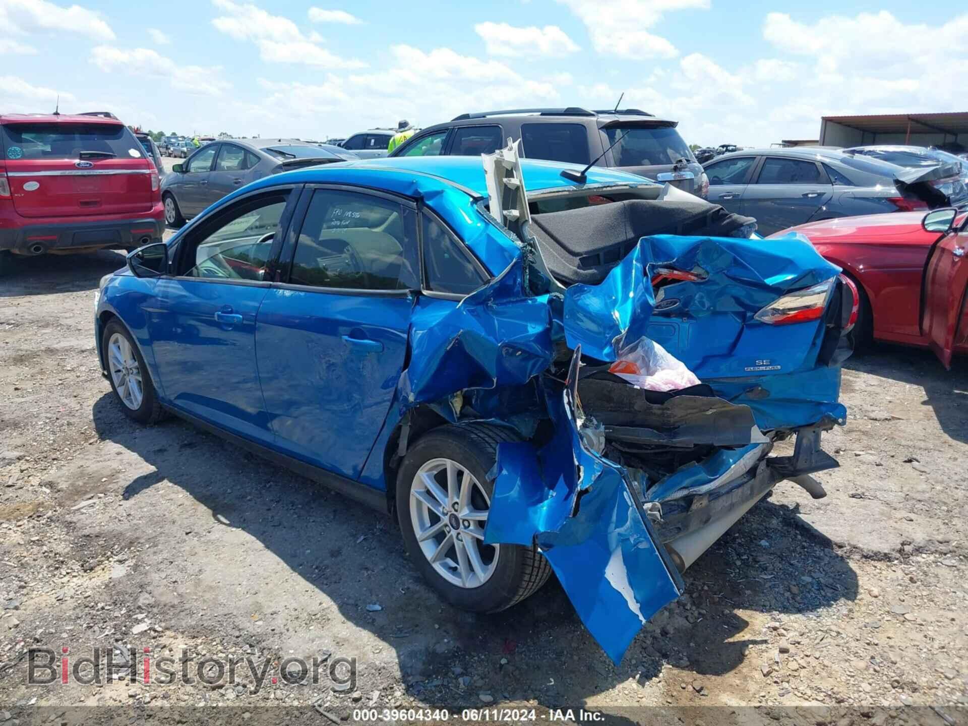 2016 FORD FOCUS - VIN: 1FADP3F23GL325375 - Фото 3