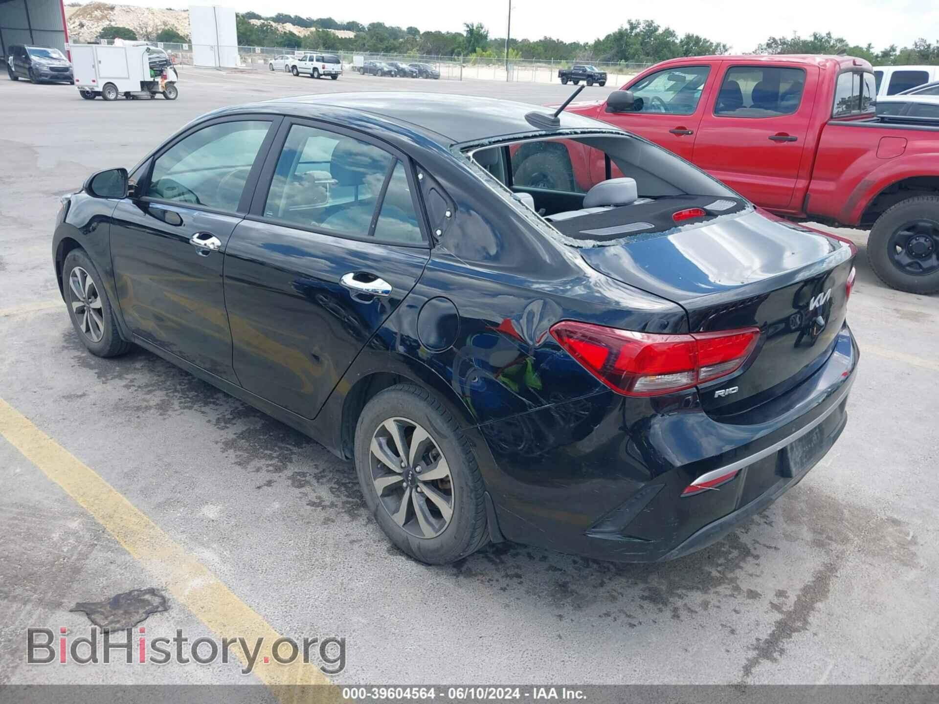 2022 KIA RIO - VIN: 3KPA24AD7NE490409 - Фото 3