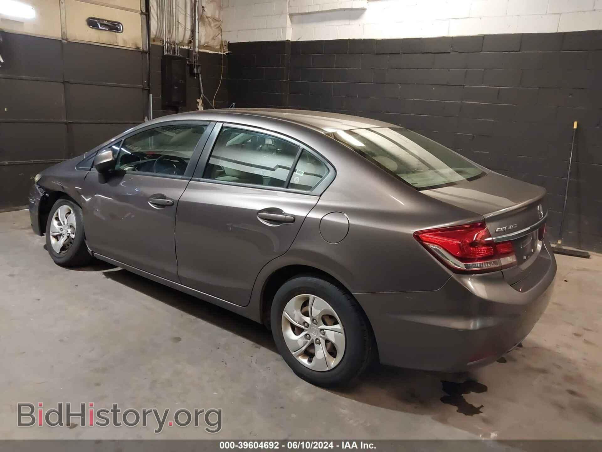 2013 HONDA CIVIC - VIN: 19XFB2F51DE228637 - Фото 3