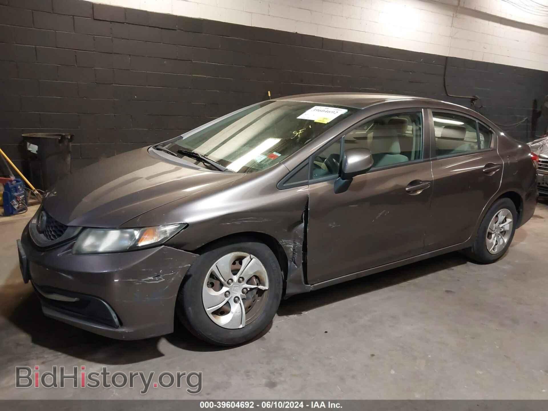 2013 HONDA CIVIC - VIN: 19XFB2F51DE228637 - Фото 6