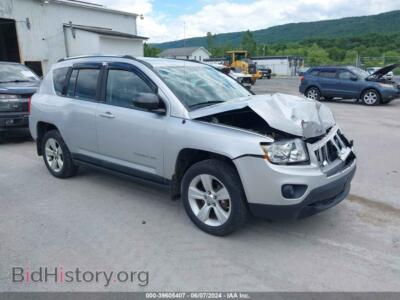 2011 Jeep COMPASS, серебристый — VIN 1J4NF1FB2BD258061, IAAI