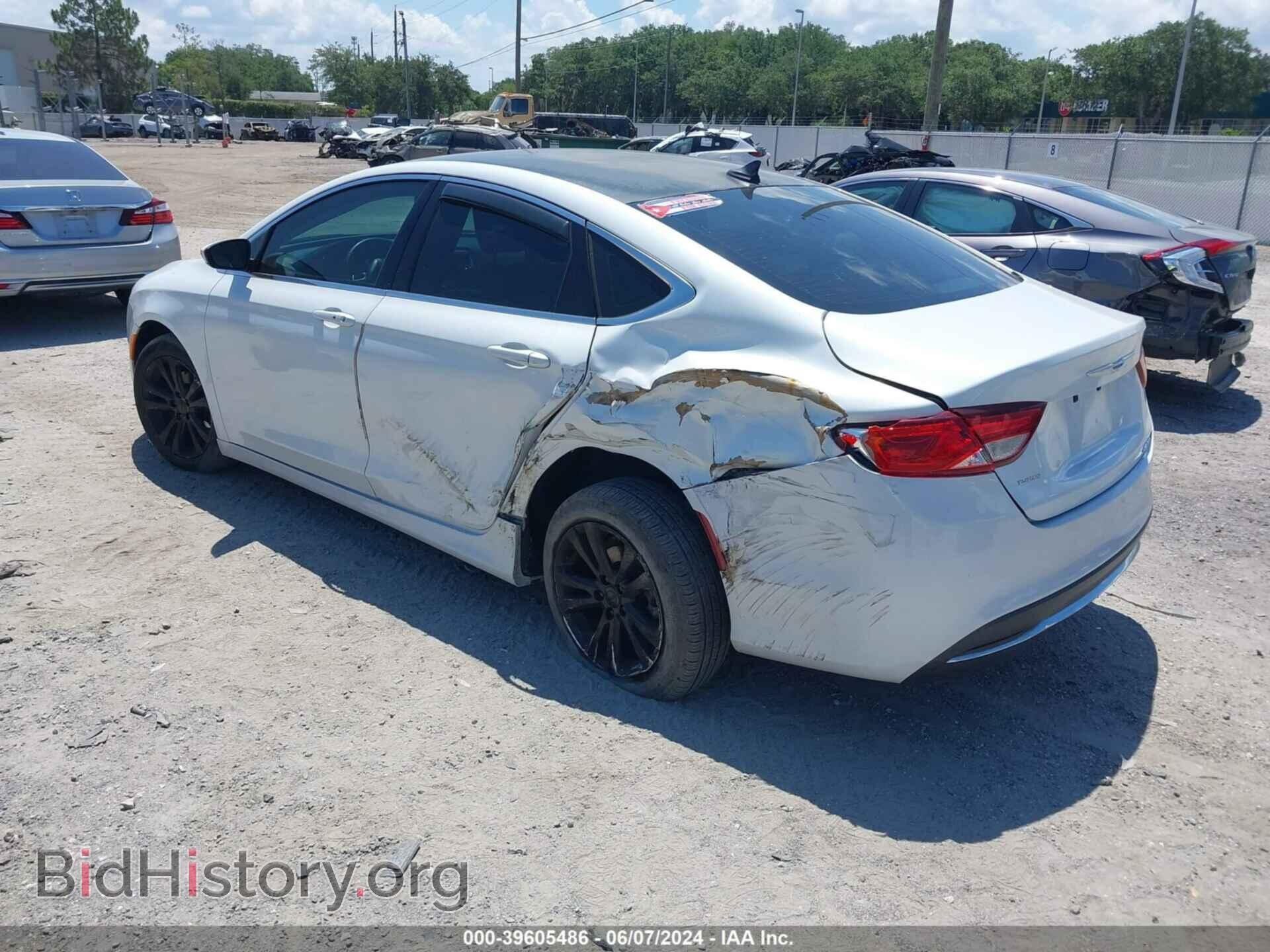 2015 CHRYSLER 200 - VIN: 1C3CCCAB9FN663315 - Фото 3
