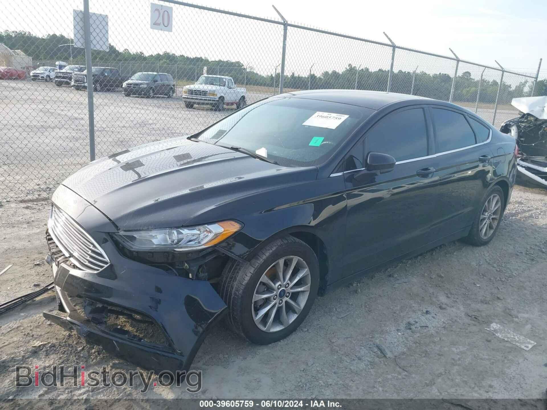 2017 FORD FUSION - VIN: 3FA6P0H75HR125066 - Фото 2