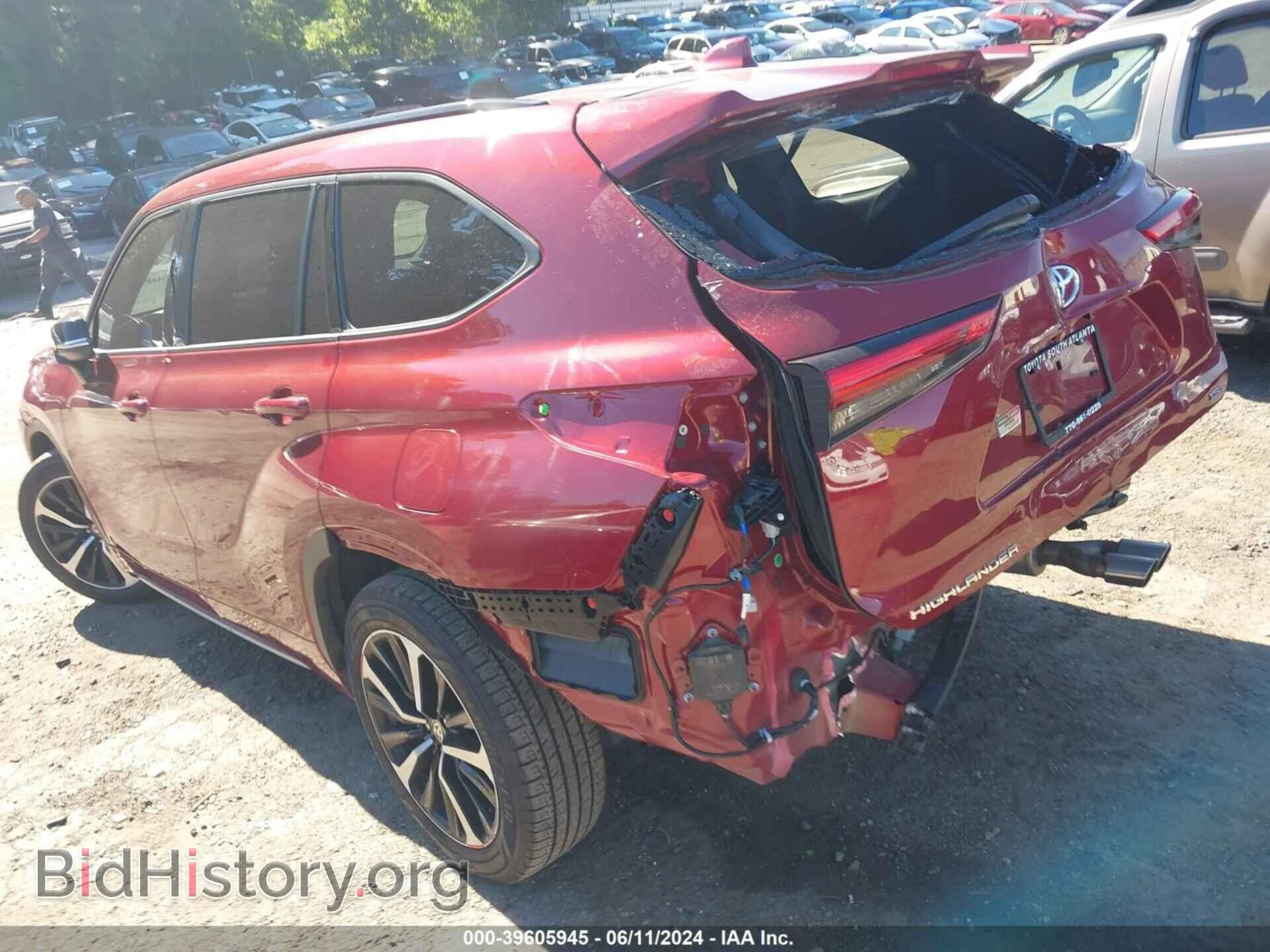 2021 TOYOTA HIGHLANDER - VIN: 5TDLZRAH9MS031990 - Фото 3