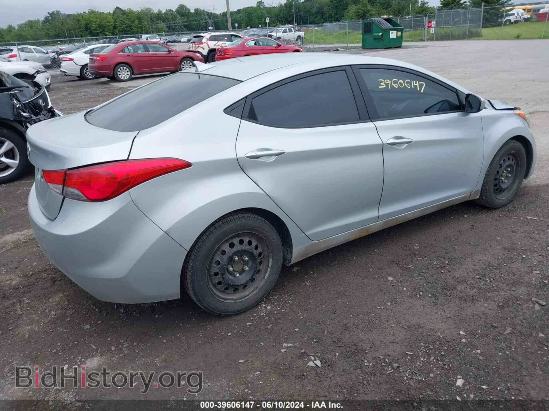 2012 HYUNDAI ELANTRA - VIN: 5NPDH4AE5CH069964 - Фото 4