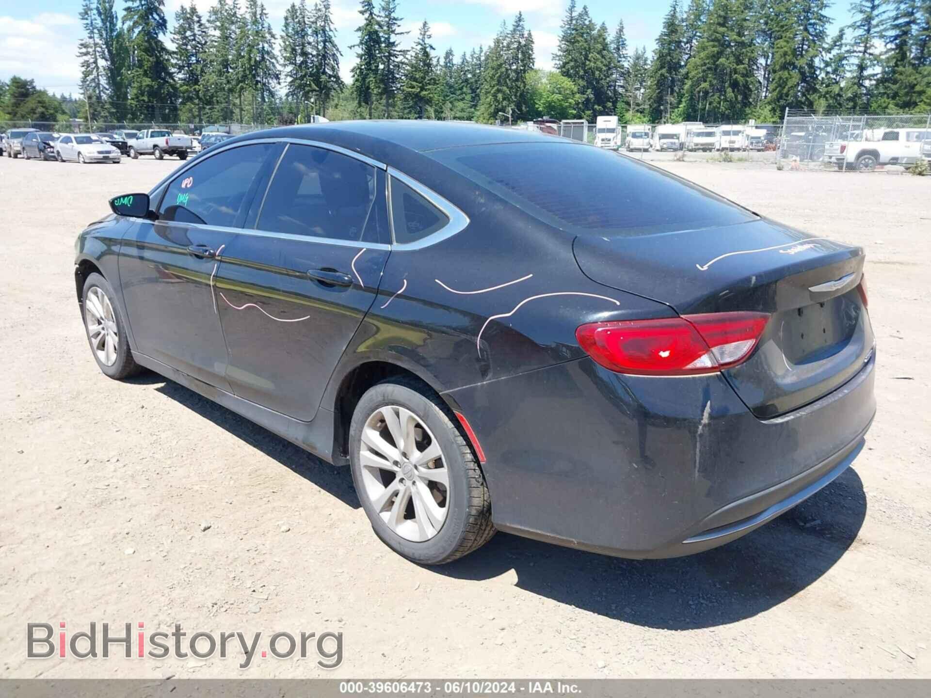 2016 CHRYSLER 200 - VIN: 1C3CCCAB8GN101312 - Фото 3