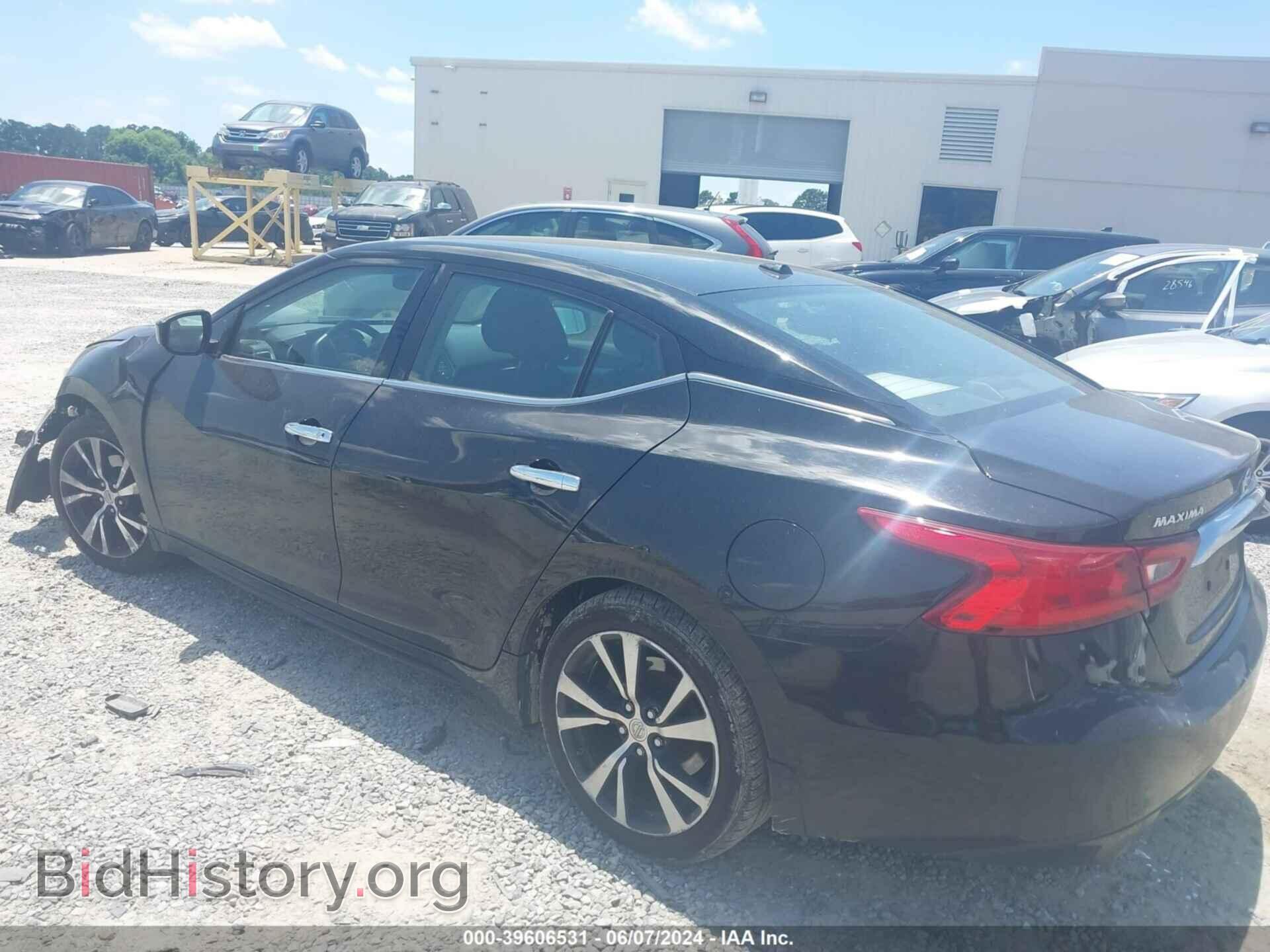 2018 NISSAN MAXIMA - VIN: 1N4AA6AP7JC404855 - Фото 3