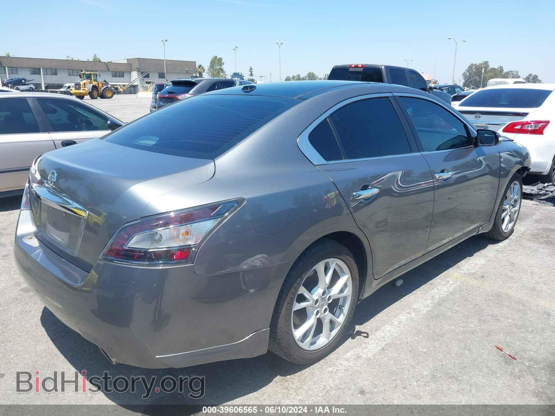 2014 NISSAN MAXIMA - VIN: 1N4AA5AP9EC443074 - Фото 4