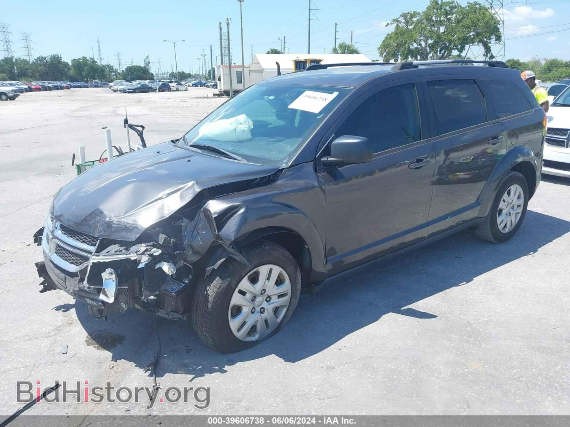 2017 DODGE JOURNEY - VIN: 3C4PDCAB0HT607664 - Фото 2