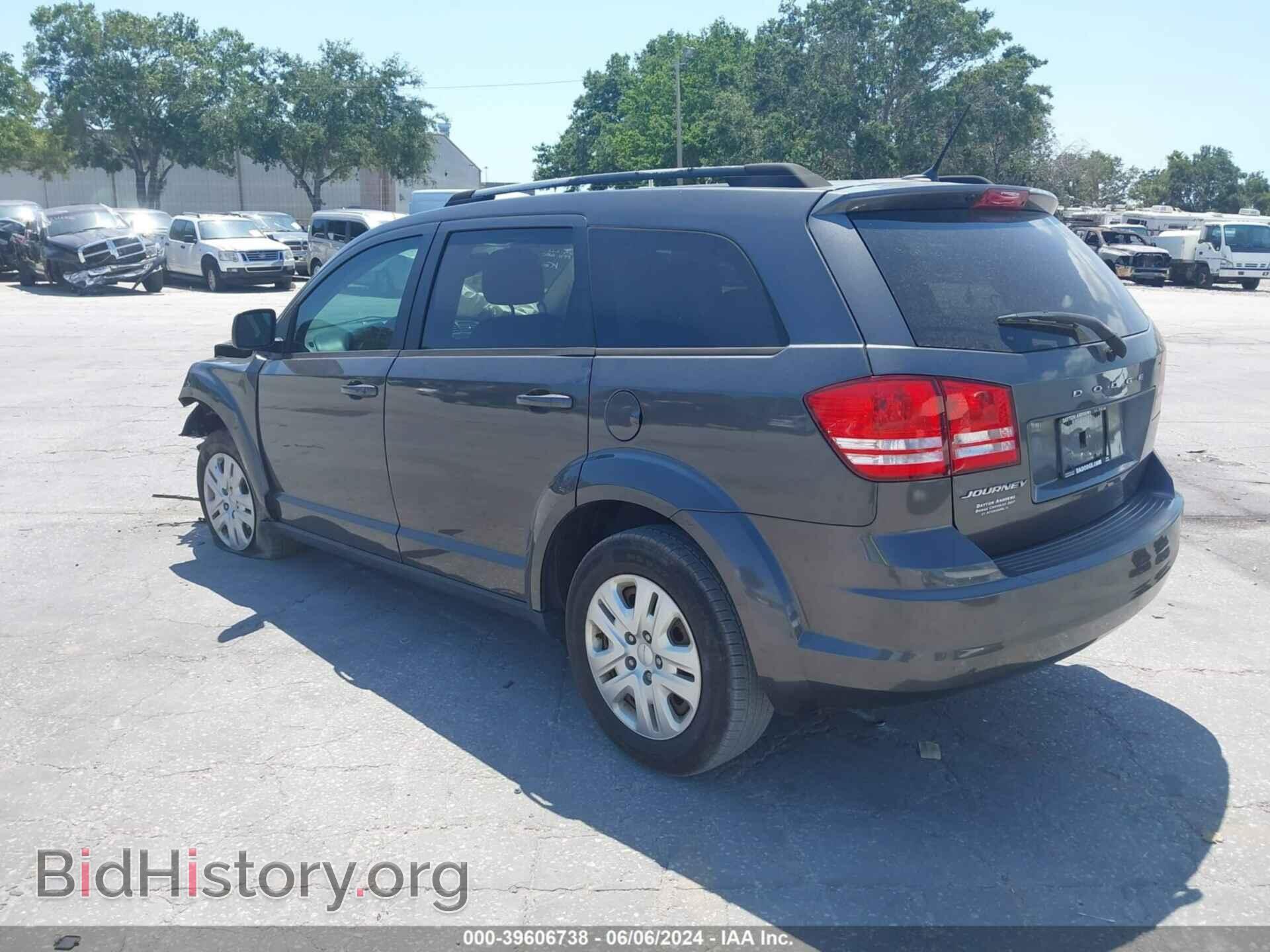 2017 DODGE JOURNEY - VIN: 3C4PDCAB0HT607664 - Фото 3