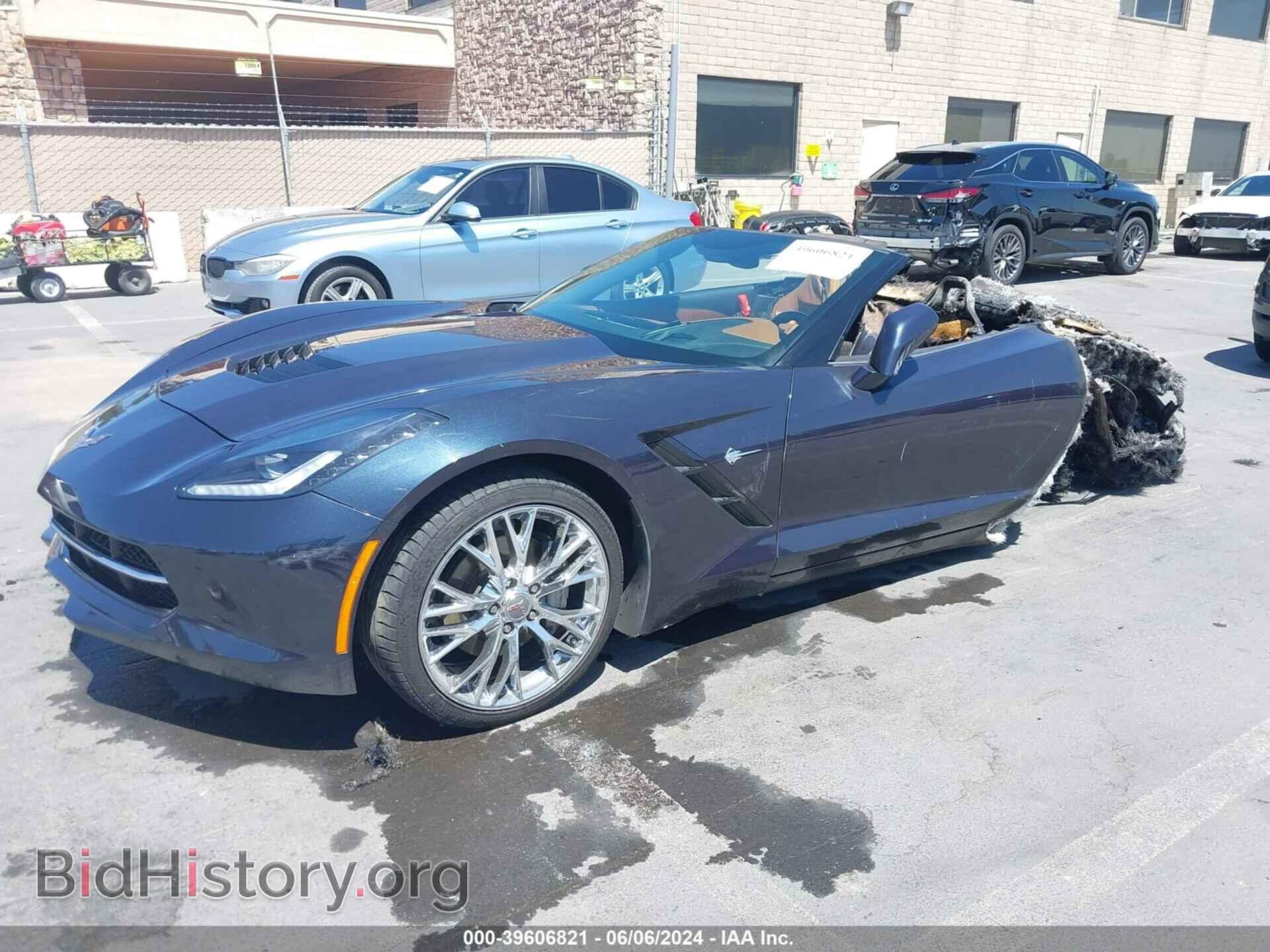 2014 CHEVROLET CORVETTE STINGRAY - VIN: 1G1YF3D73E5114877 - Фото 2